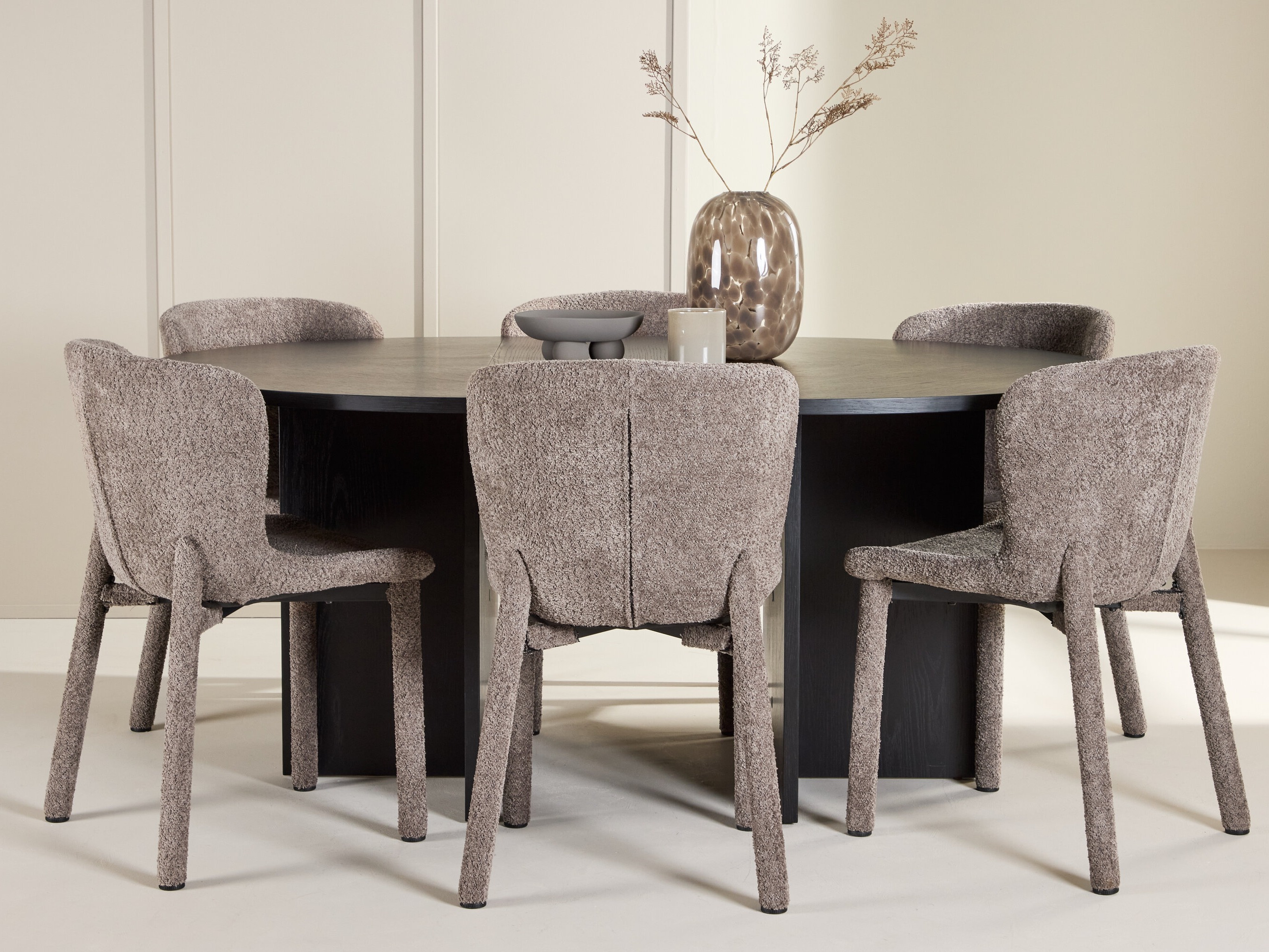 Dining set Dallas 4989 (Black)