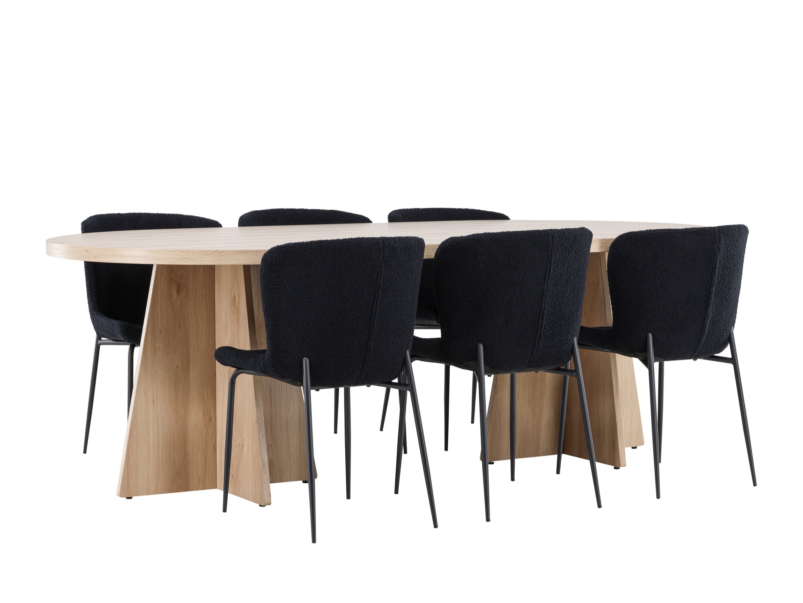 Dining set Dallas 4990 (Black)