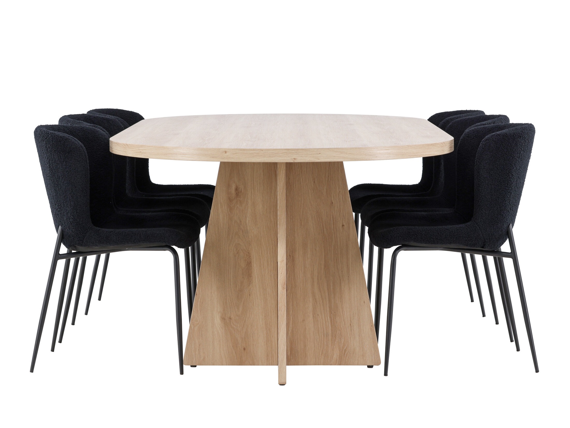 Dining set Dallas 4990 (Black)