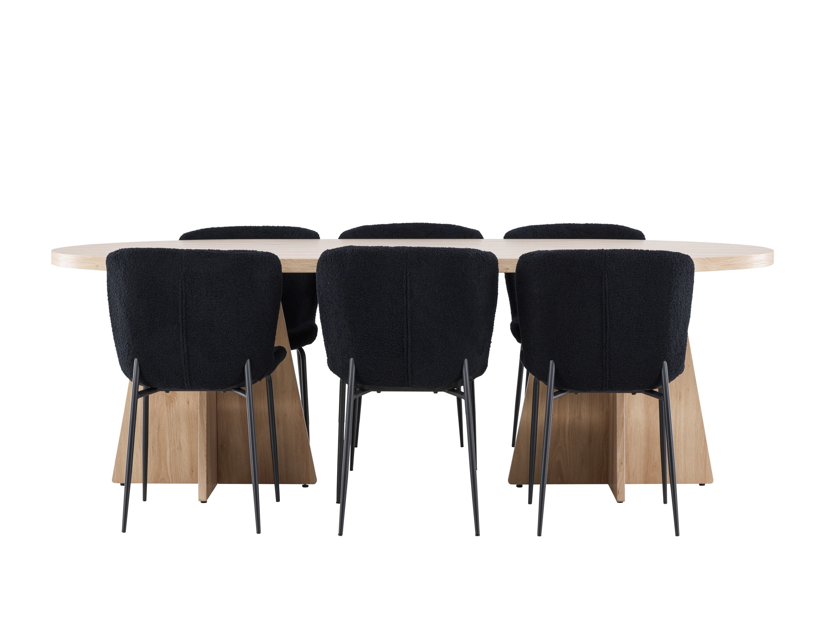 Dining set Dallas 4990 (Black)