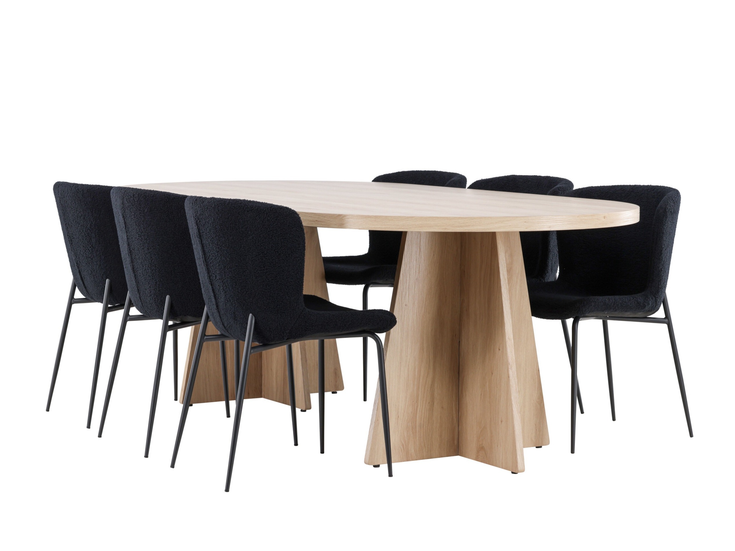 Dining set Dallas 4990 (Black)