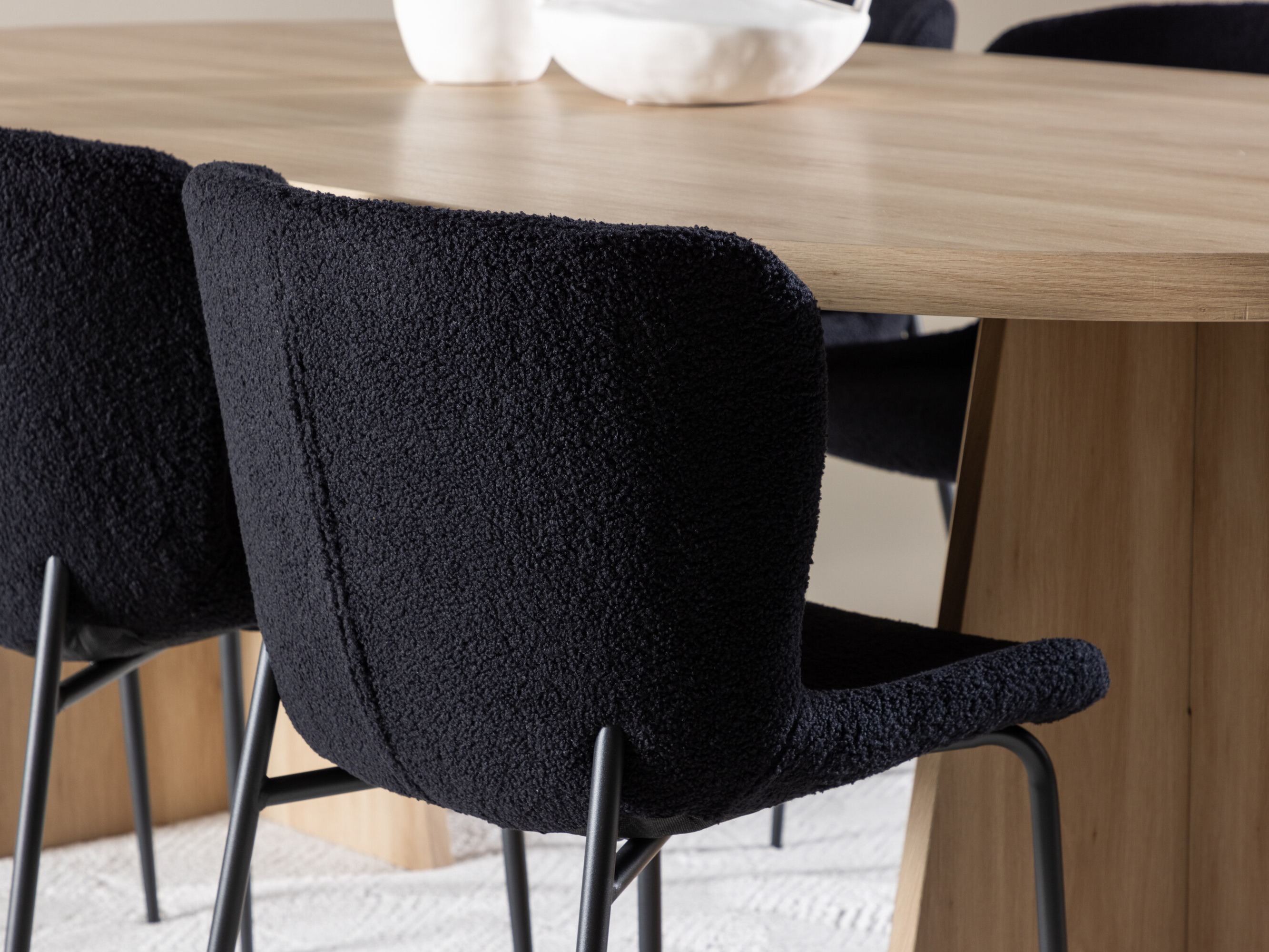 Dining set Dallas 4990 (Black)