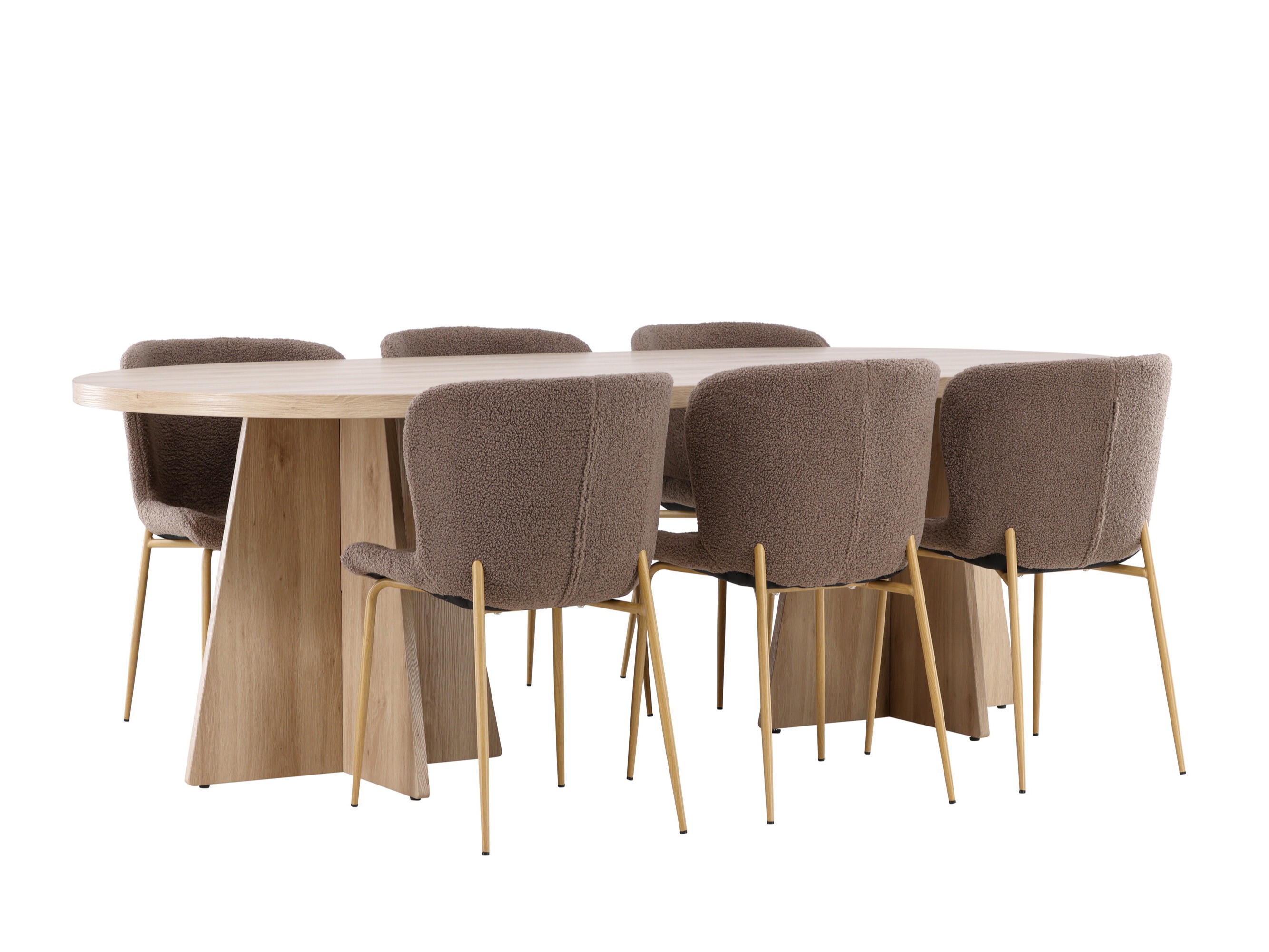 Dining set Dallas 4990 (Brown)