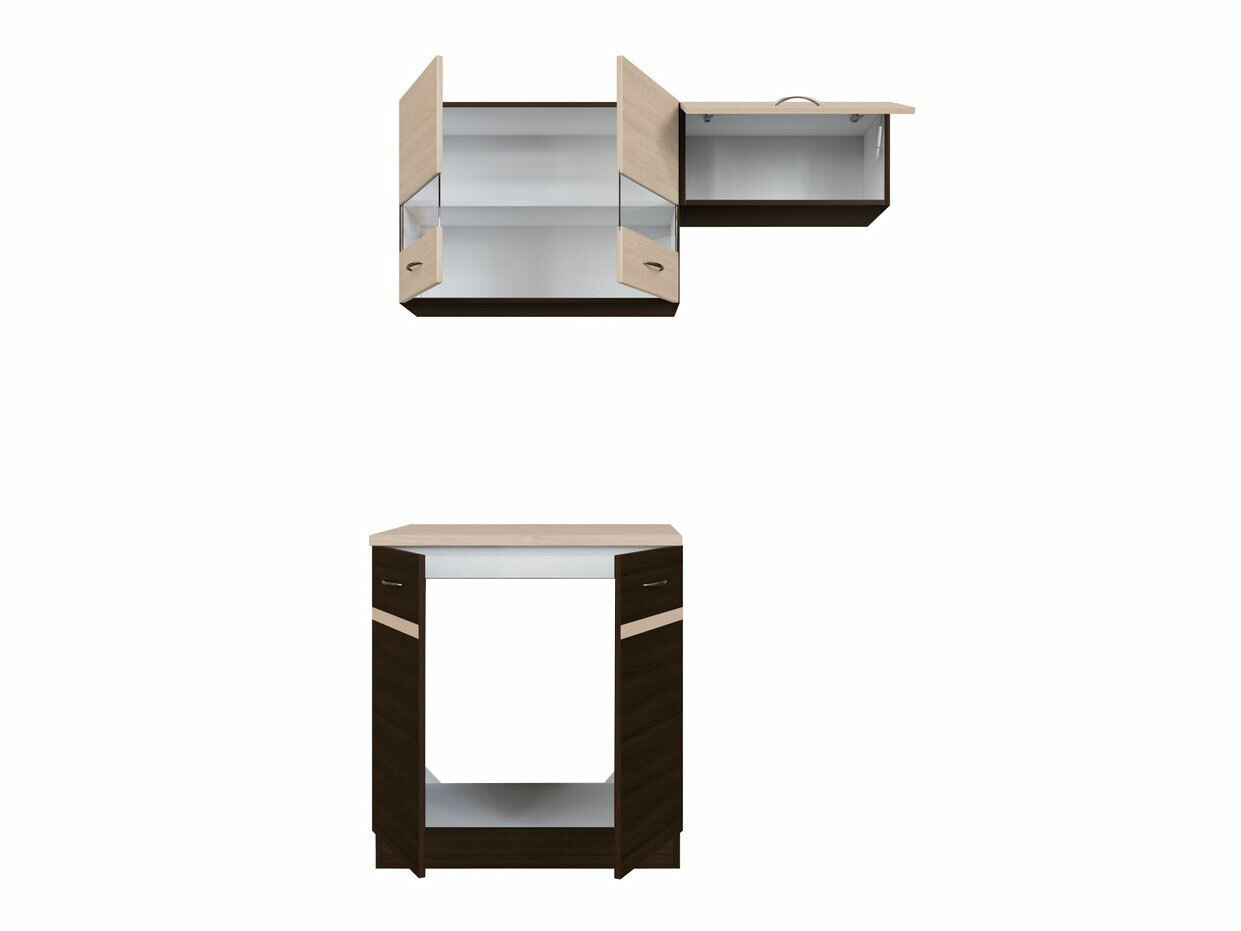 Modular kitchen set Eli Dark 116