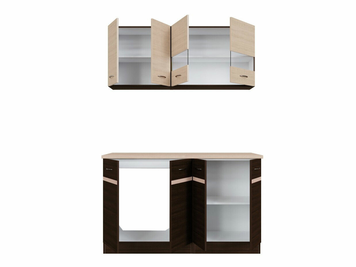 Modular kitchen set Eli Dark 117