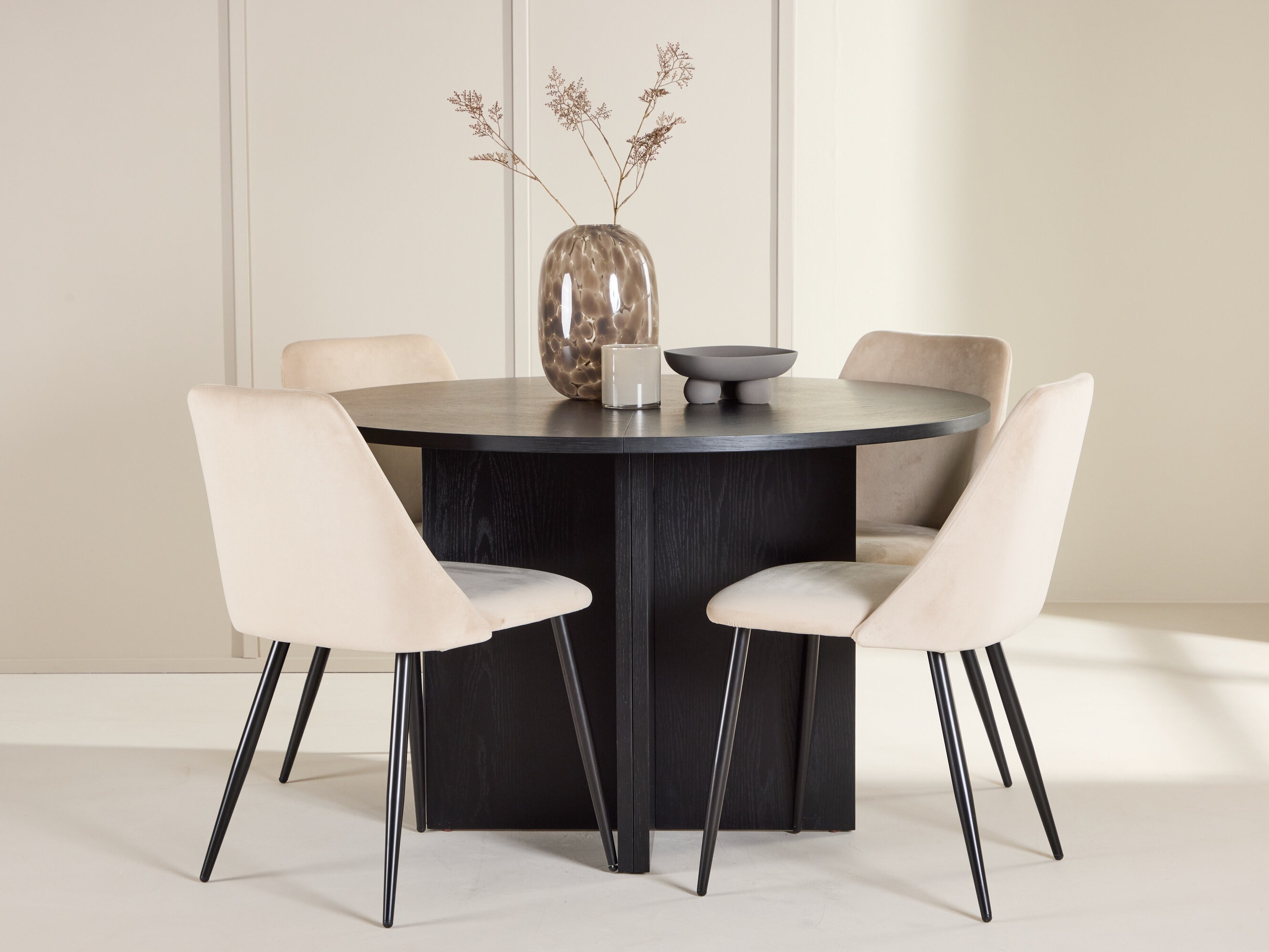 Dining set Dallas 4991 (Black)