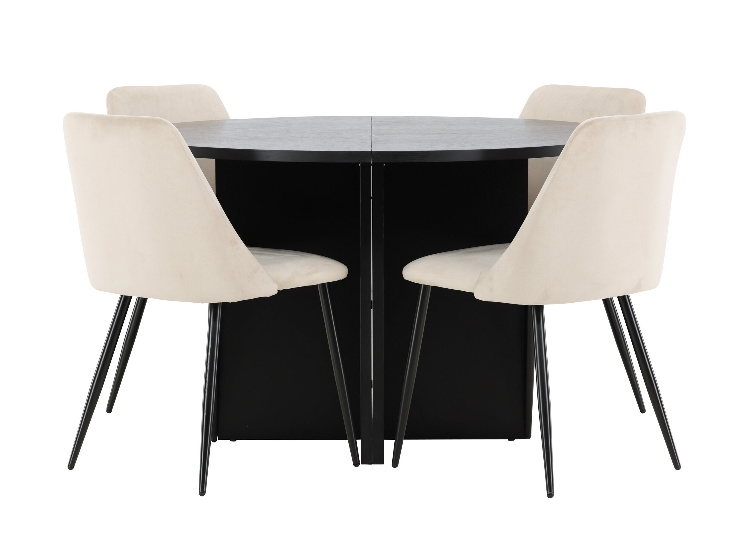 Dining set Dallas 4991 (Black)