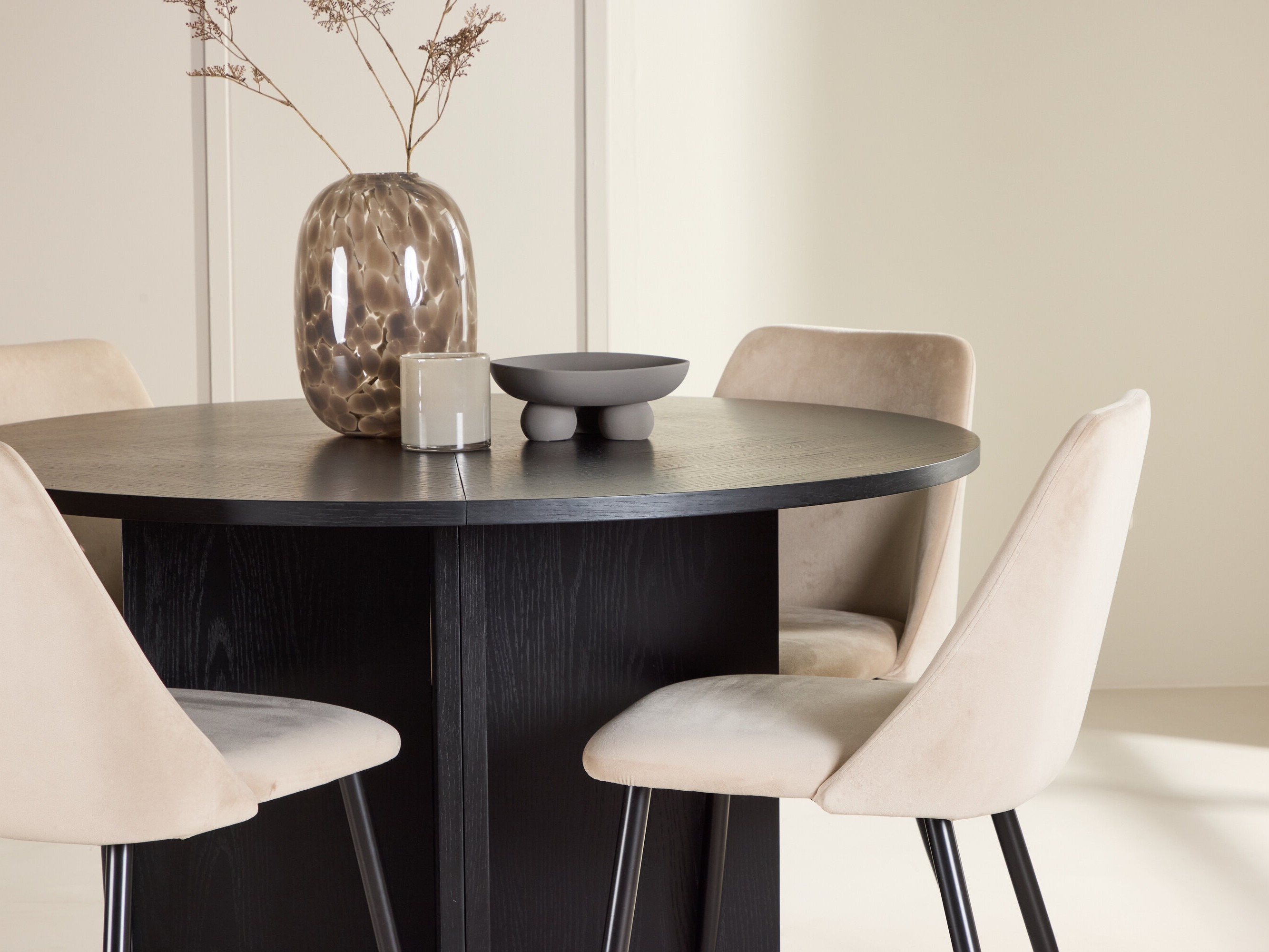 Dining set Dallas 4991 (Black)