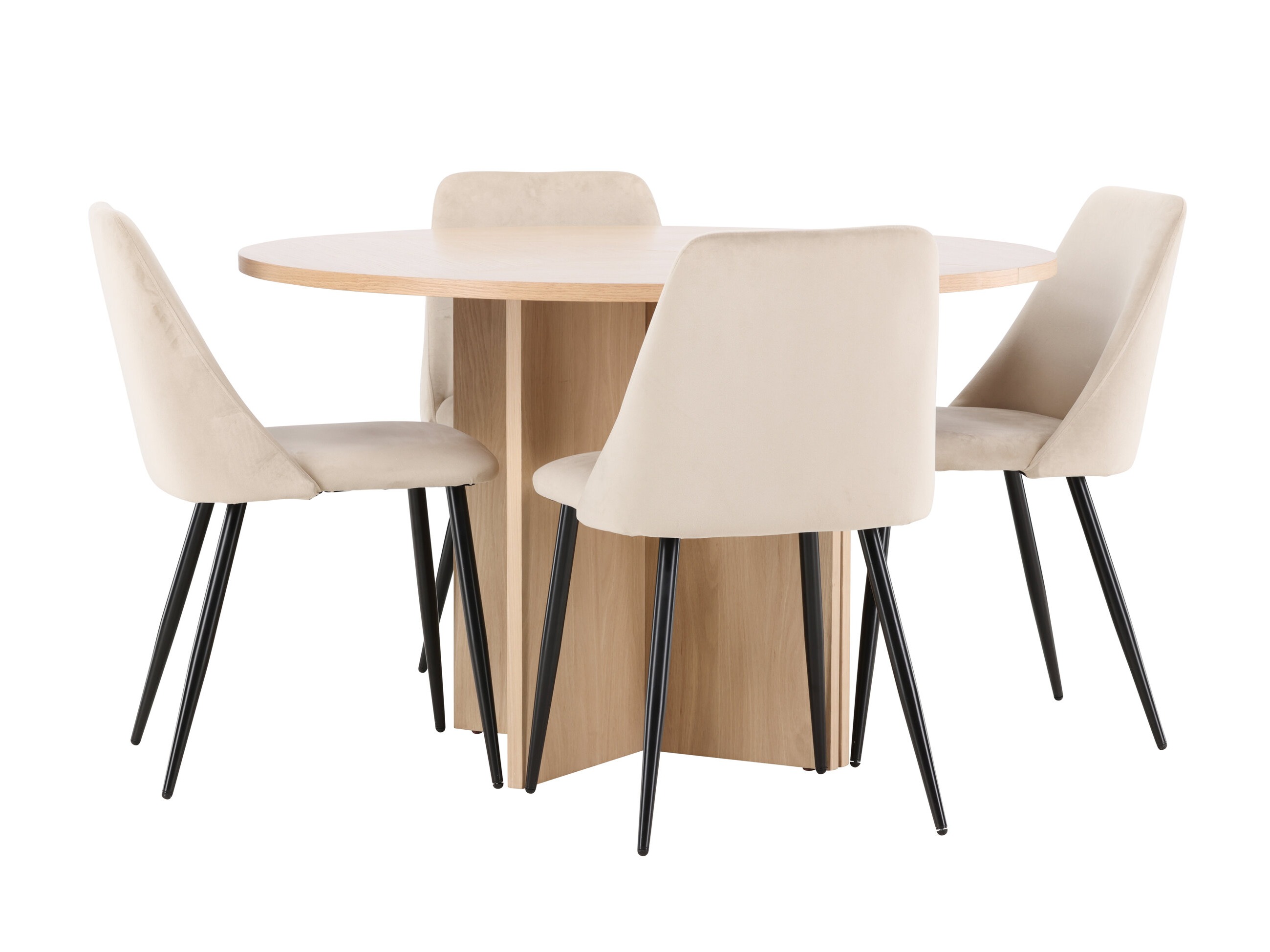 Dining set Dallas 4991 (Oak)