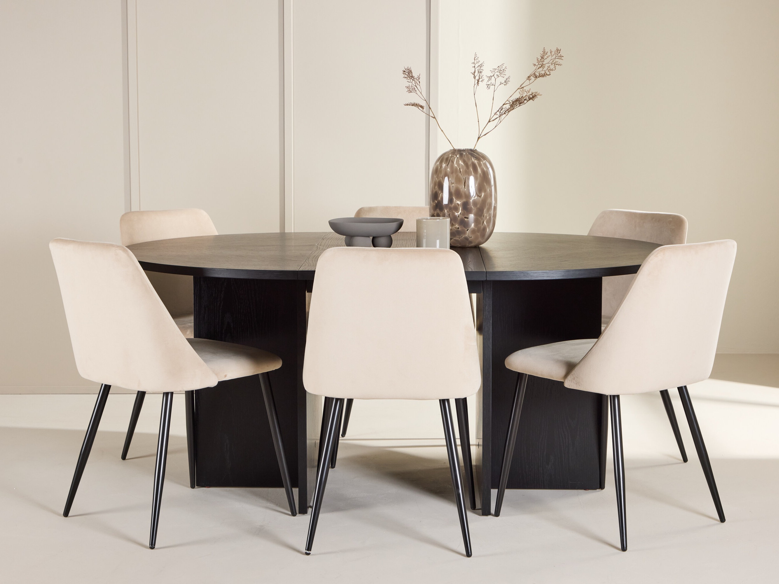 Dining set Dallas 4992 (Black)