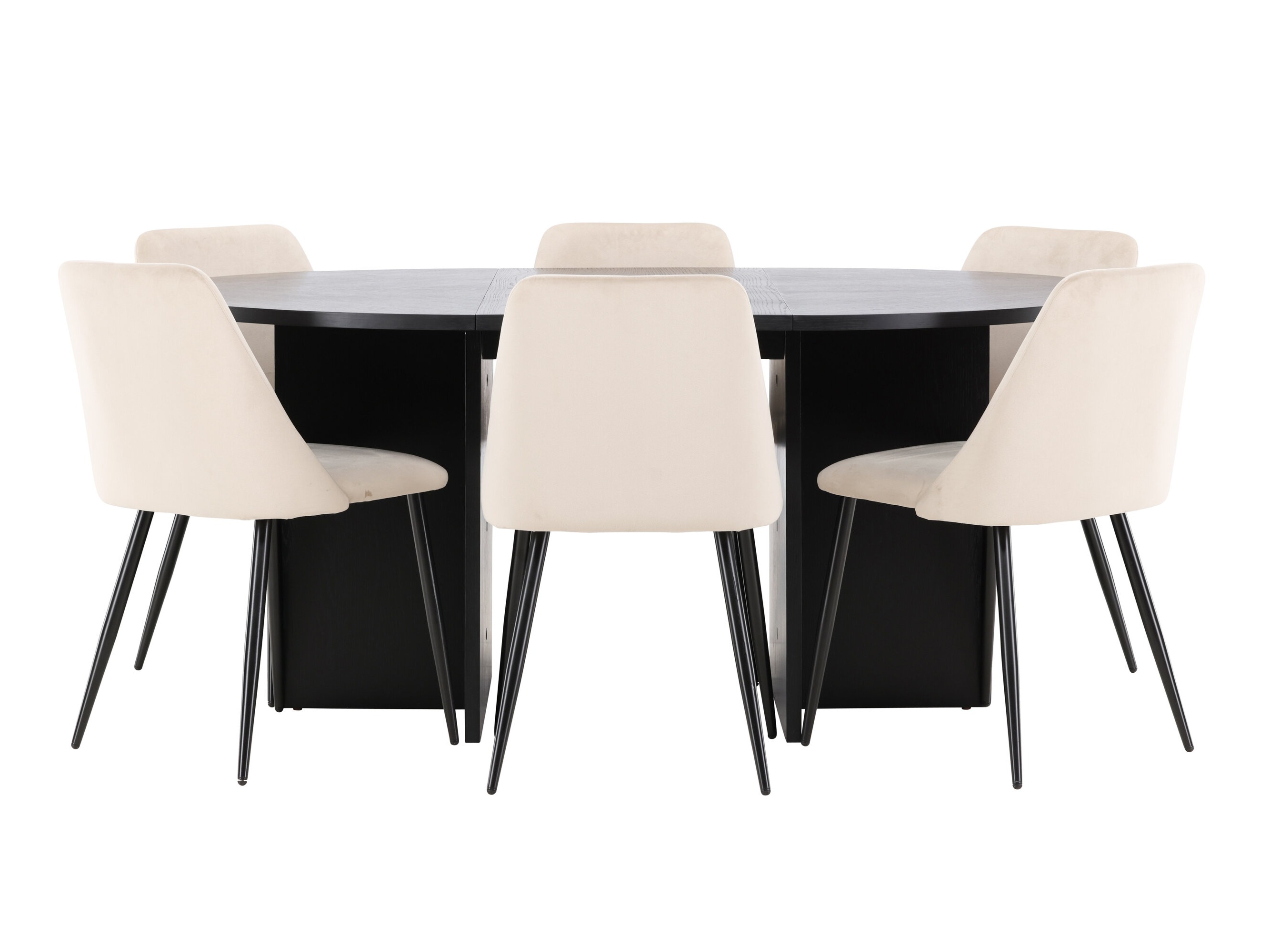 Dining set Dallas 4992 (Black)