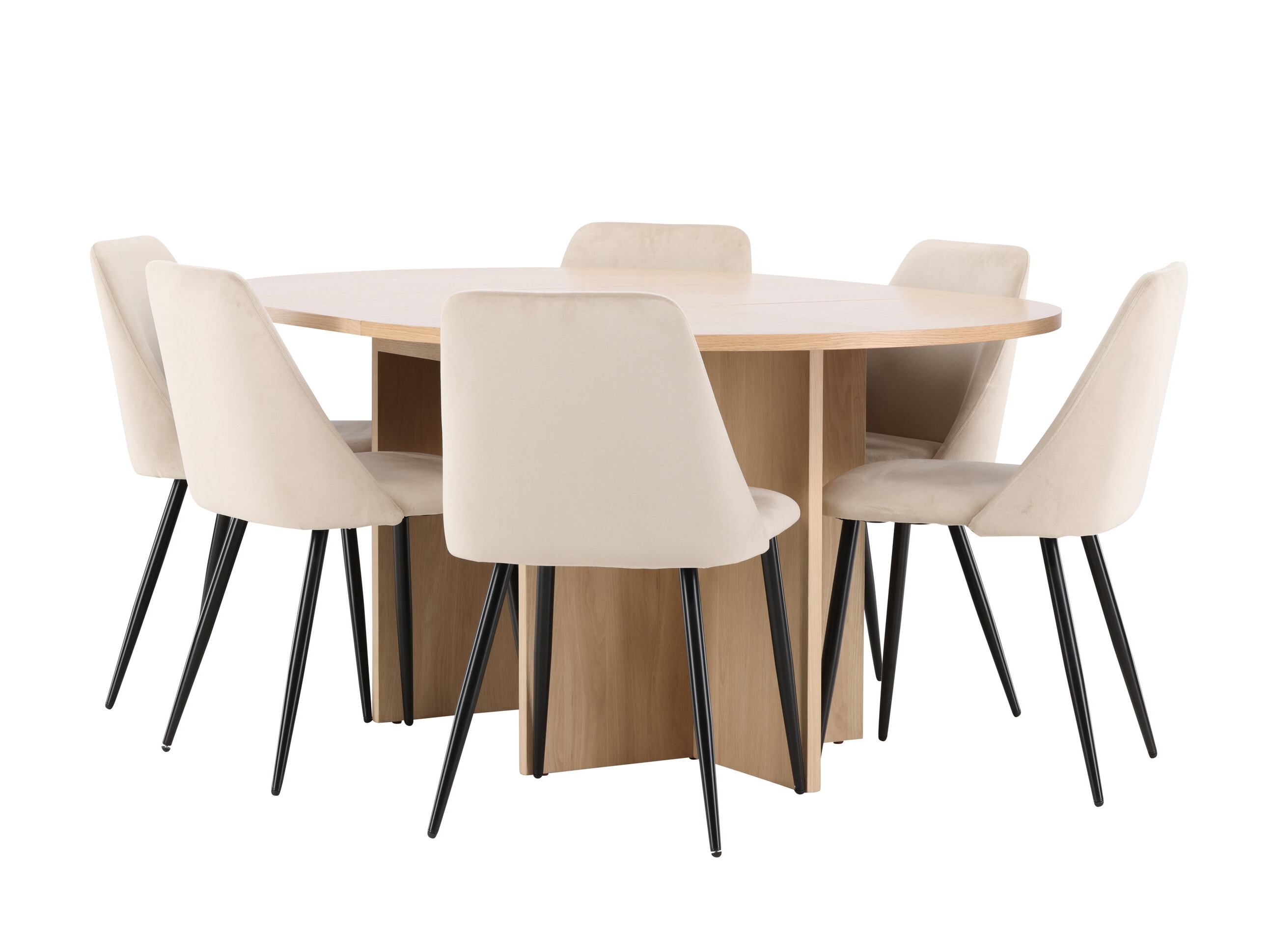 Dining set Dallas 4992 (Oak)