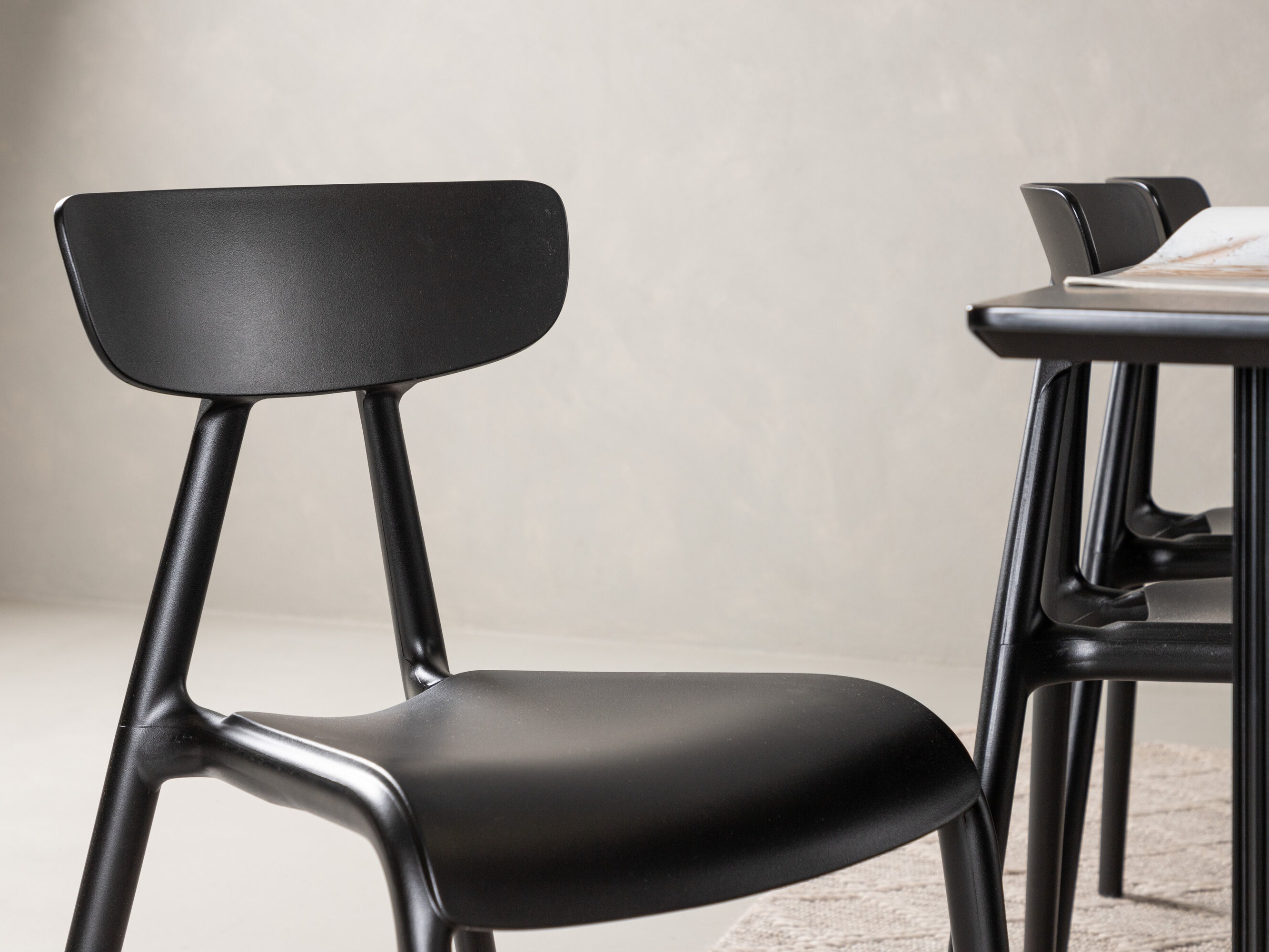 Dining set Dallas 4993 (Black)