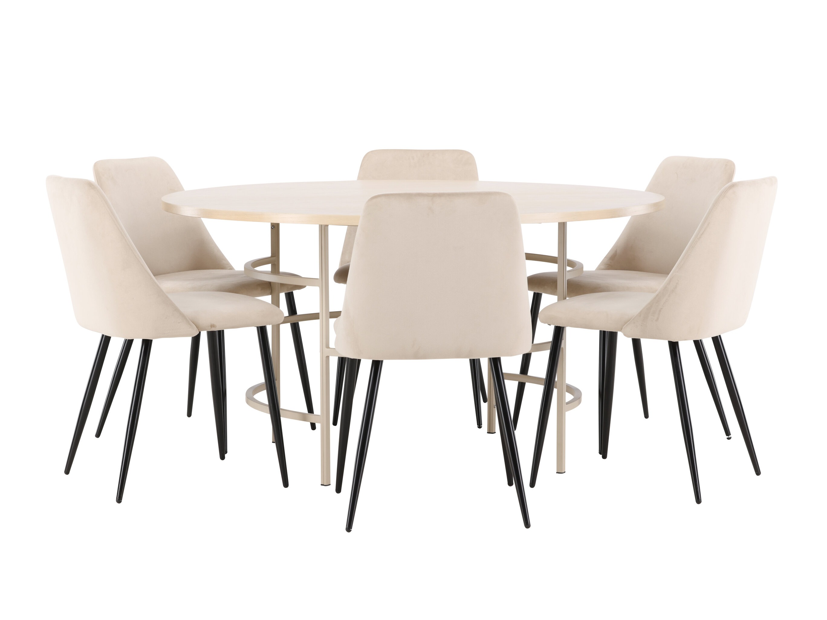 Dining set Dallas 4994 (Light brown)