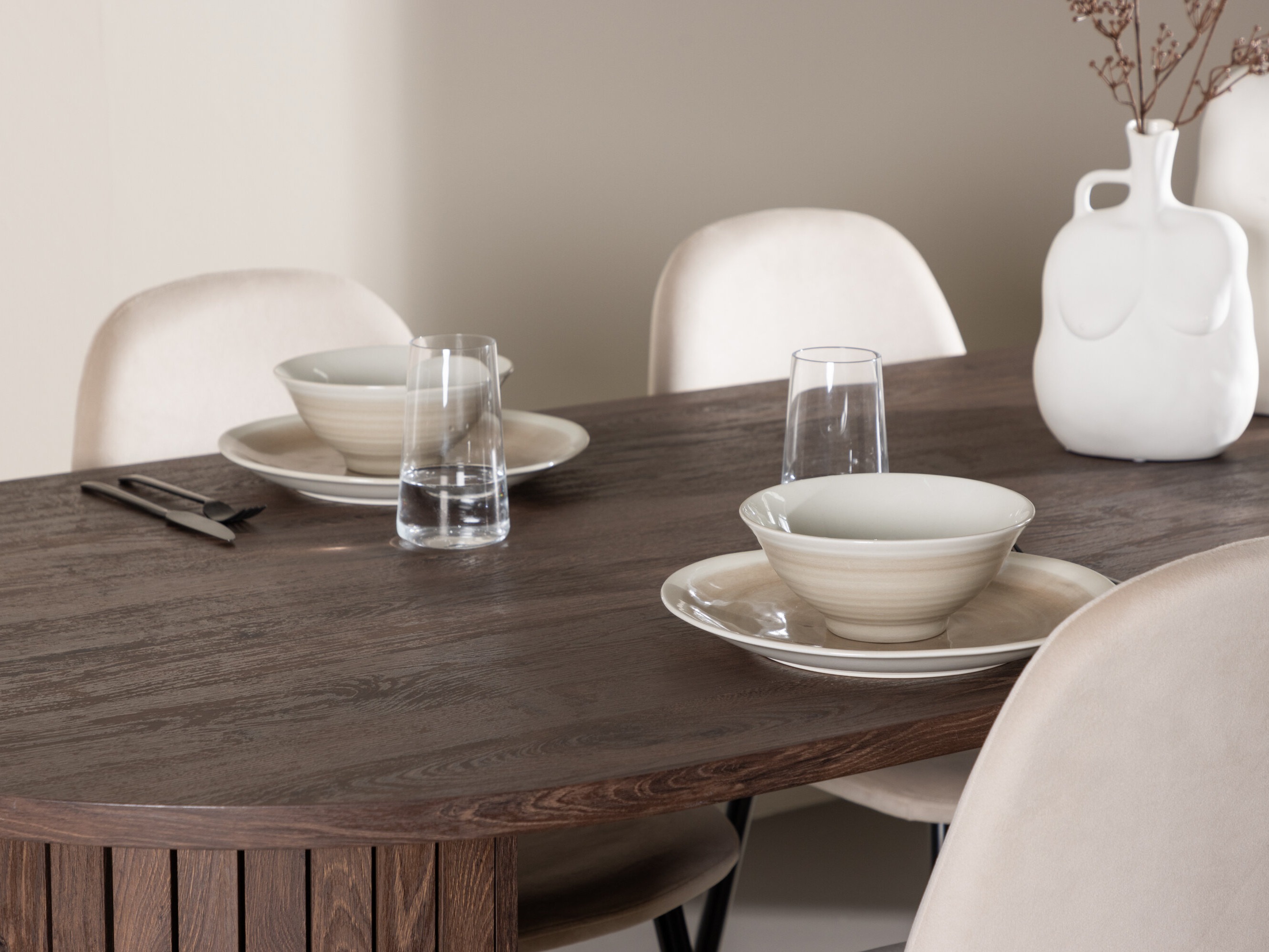 Dining set Dallas 4995 (Beige)
