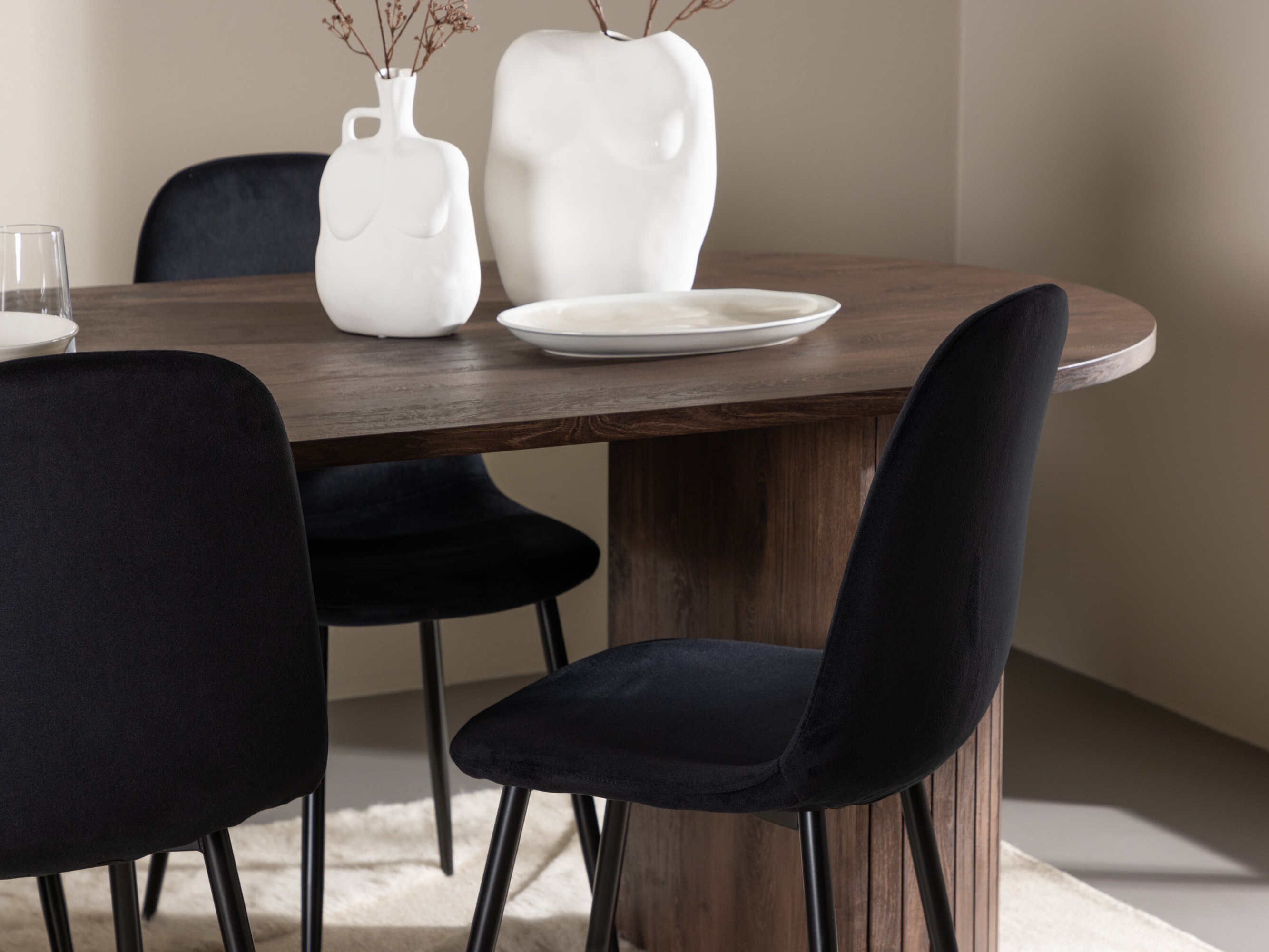 Dining set Dallas 4995 (Black)
