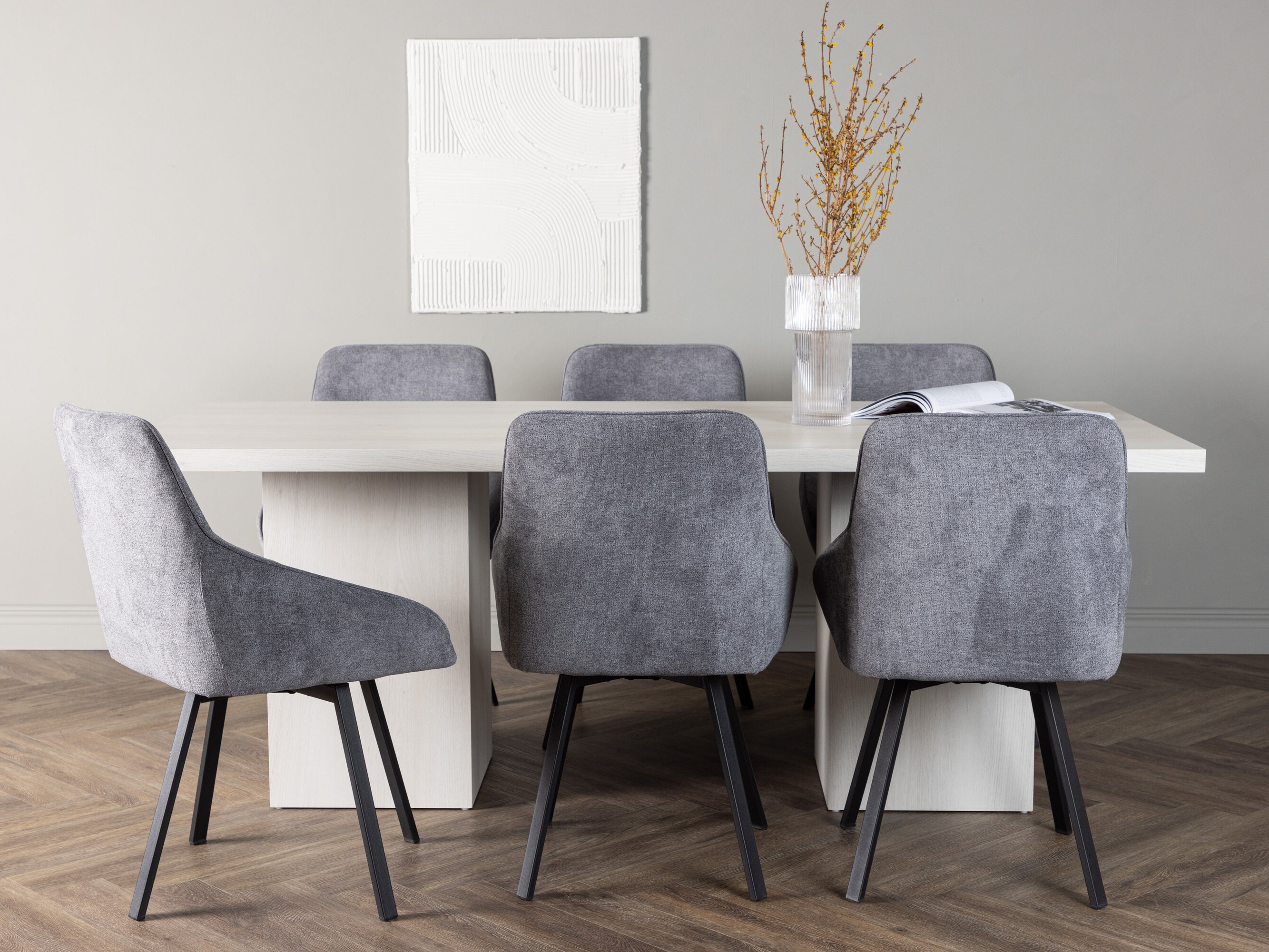 Dining set Dallas 4996 (Grey)