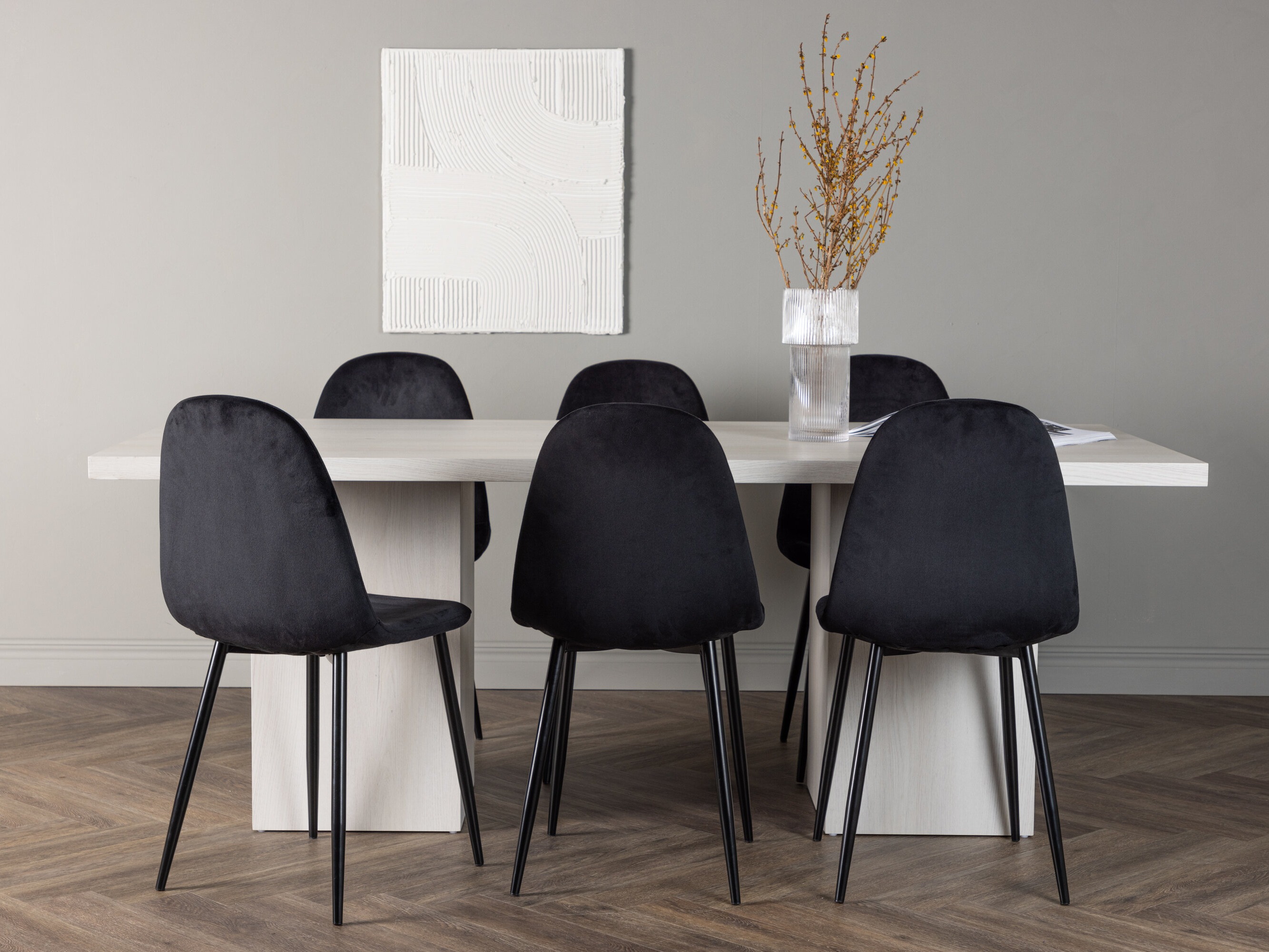 Dining set Dallas 4997 (Black)