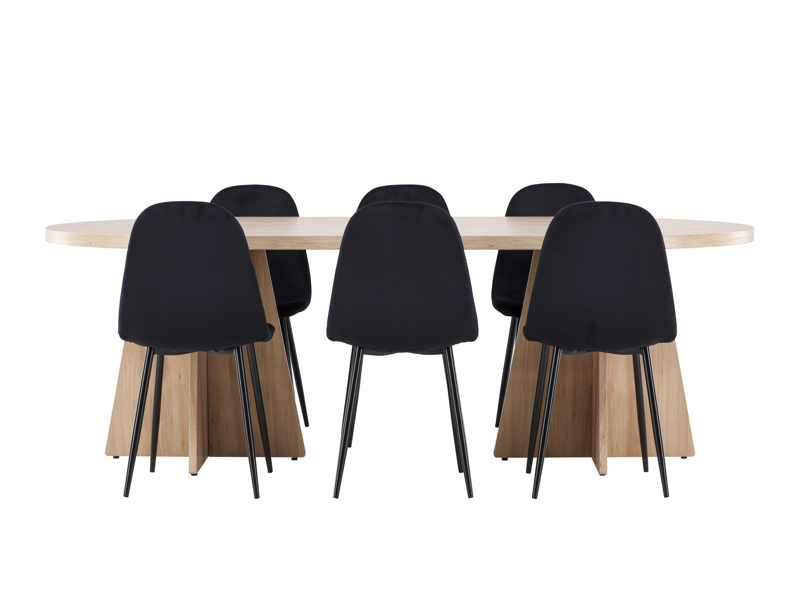 Dining set Dallas 4998 (Black)