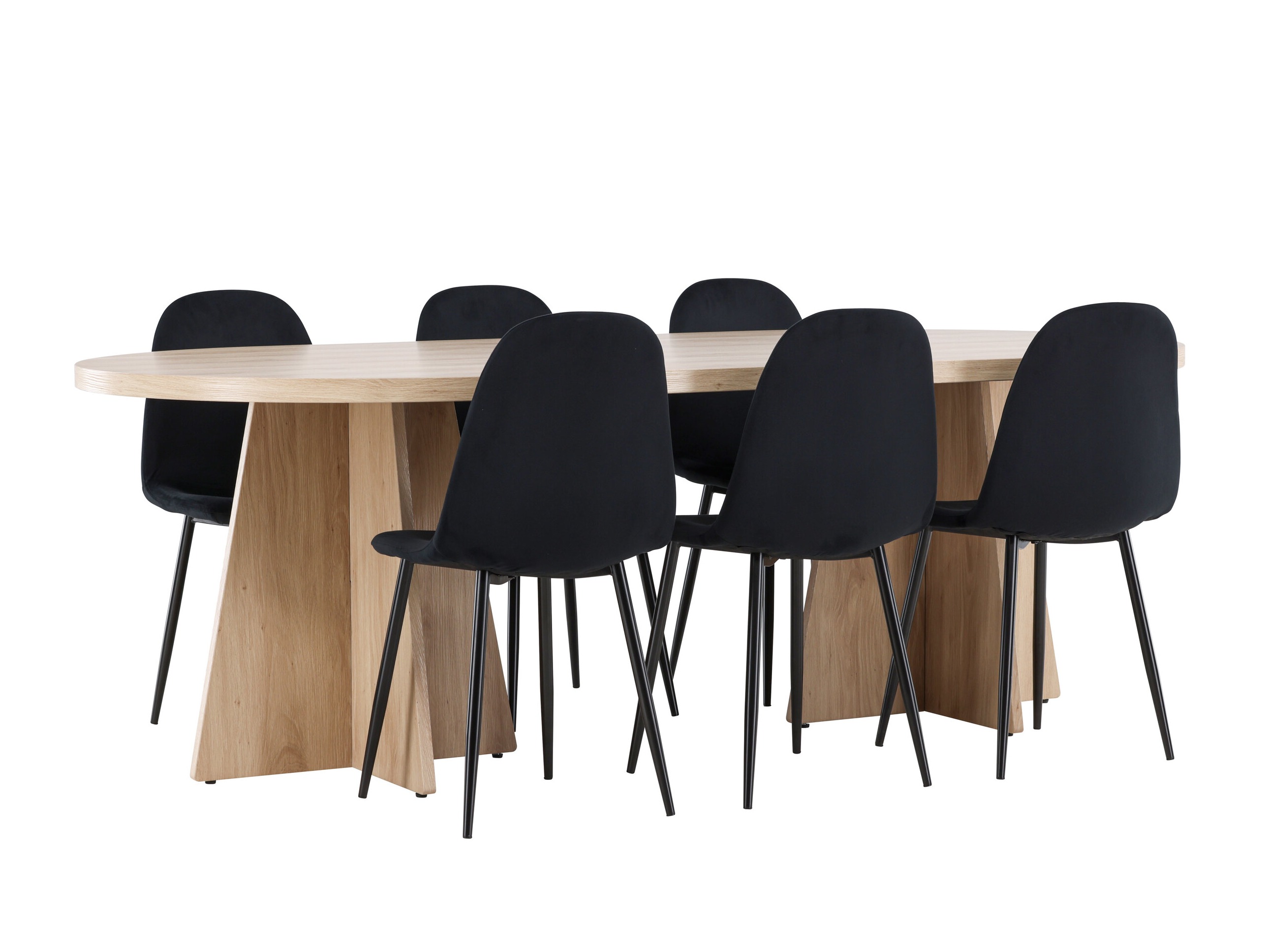Dining set Dallas 4998 (Black)