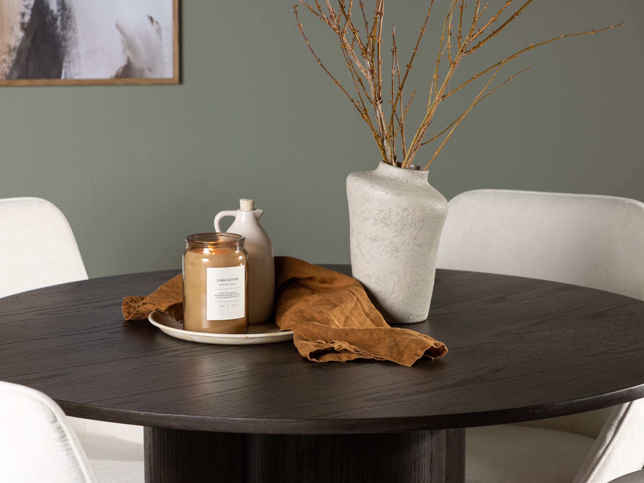 Dining set Dallas 5008 (Dark nut)