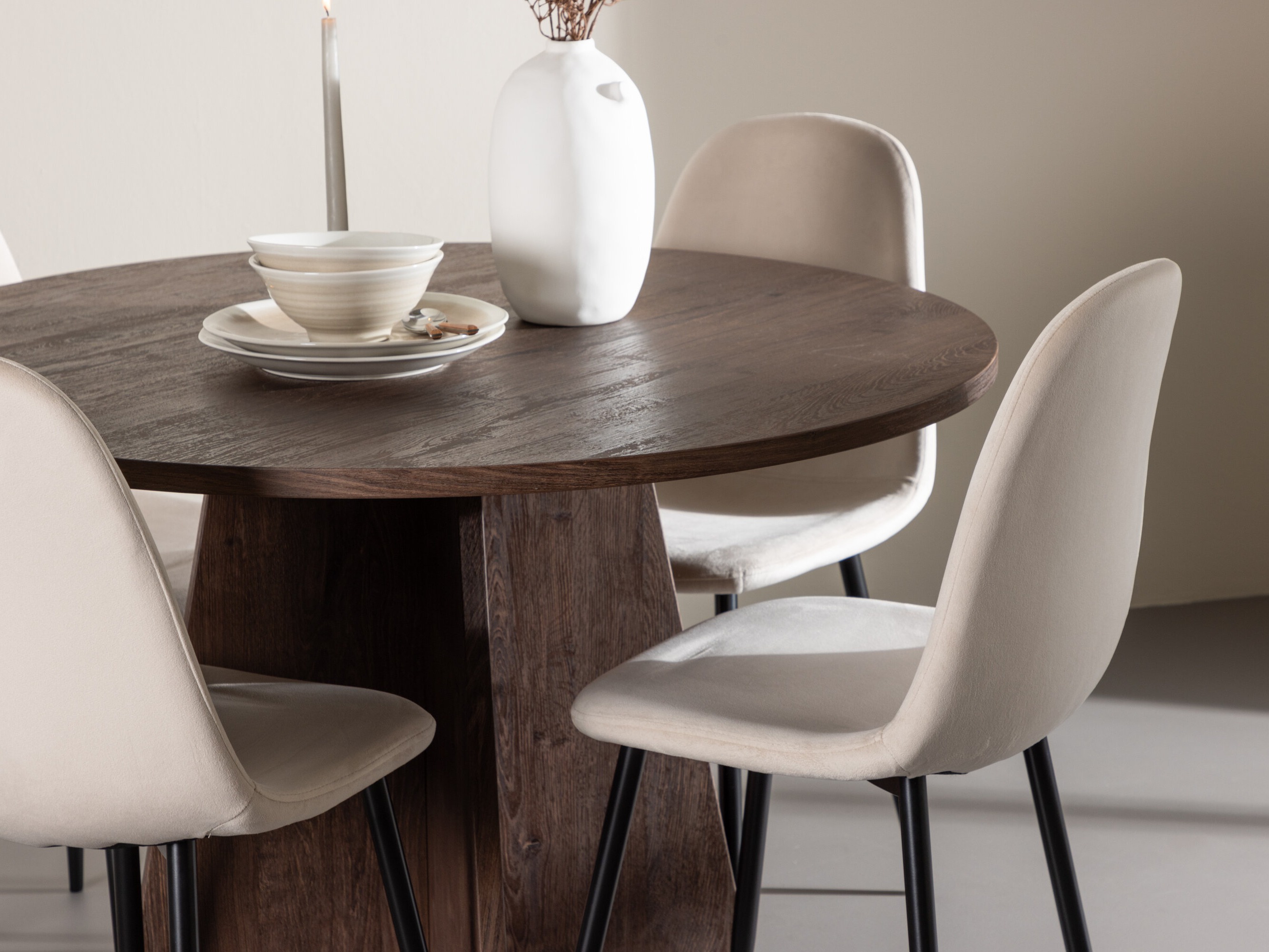 Dining set Dallas 5009 (Beige)