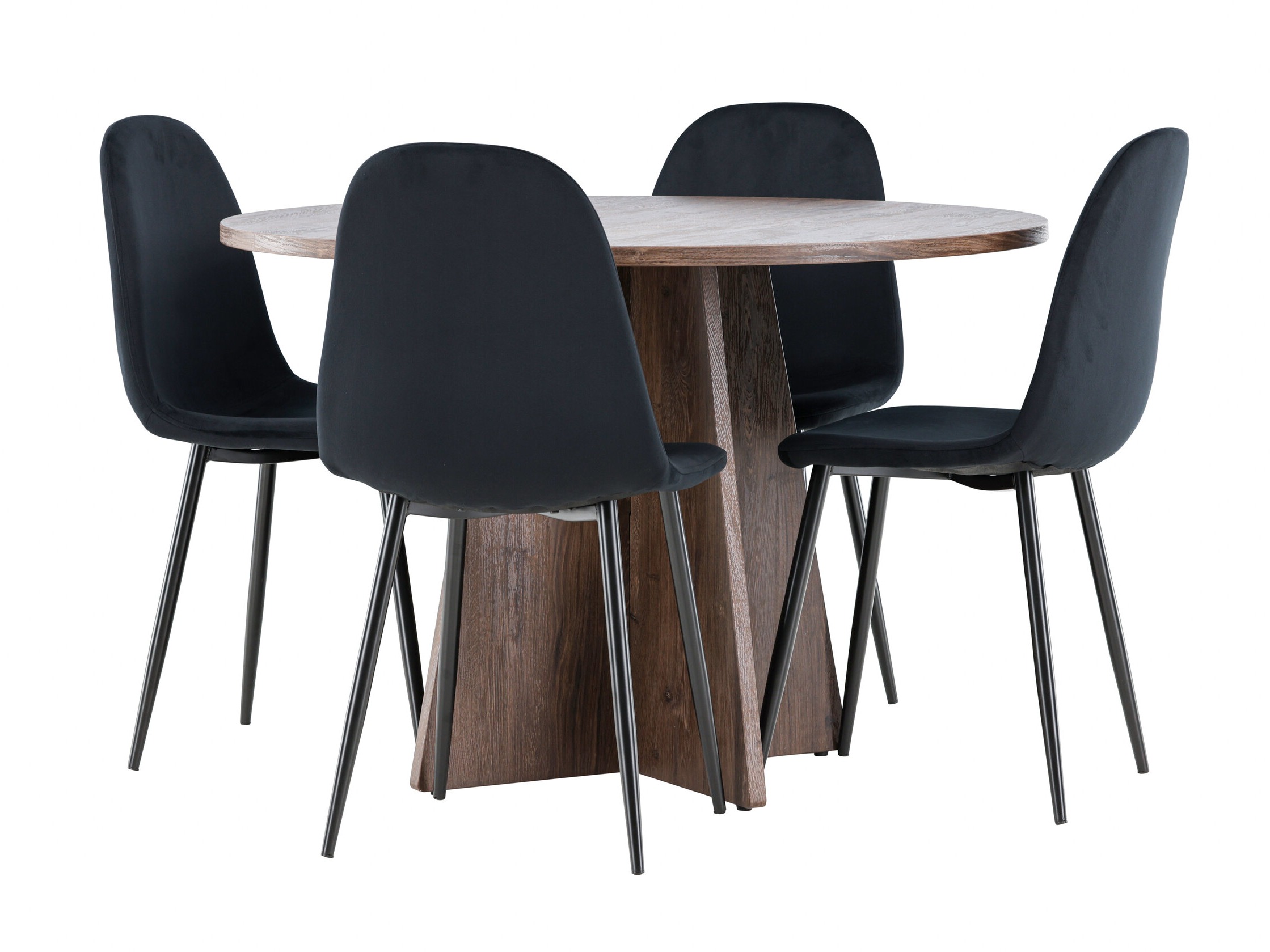 Dining set Dallas 5009 (Black)