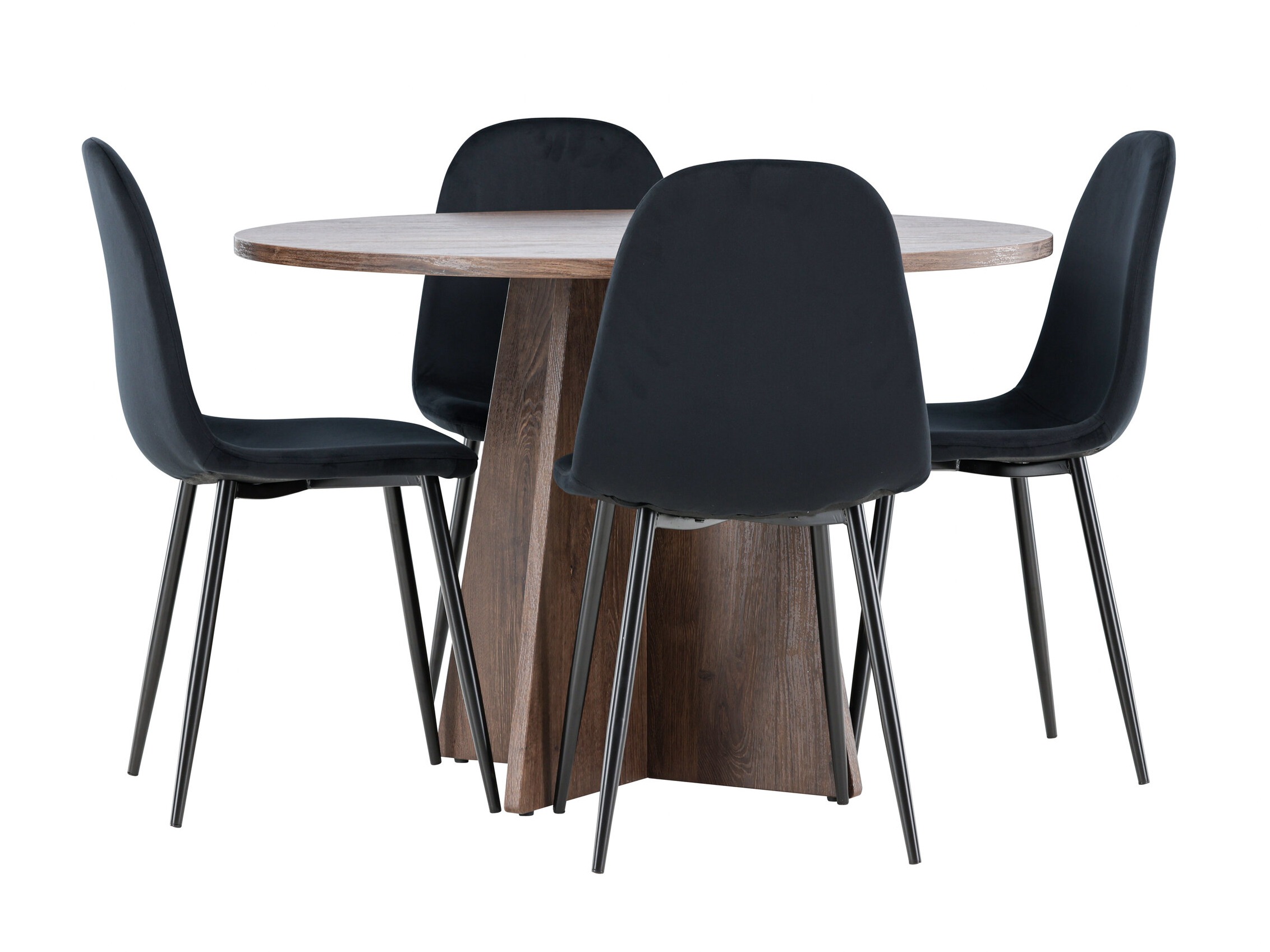 Dining set Dallas 5009 (Black)