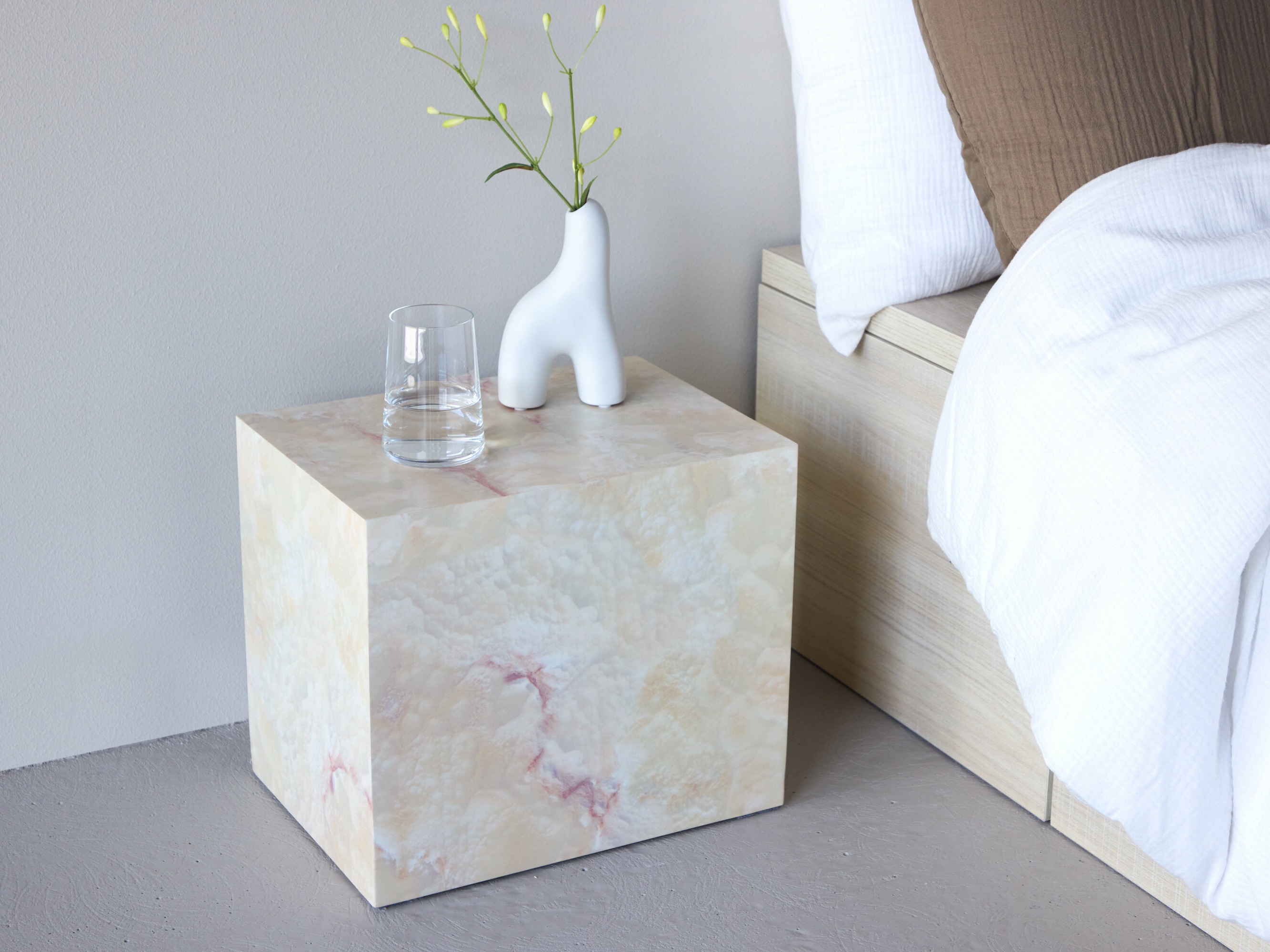 Side table Dallas 5005 (Beige)