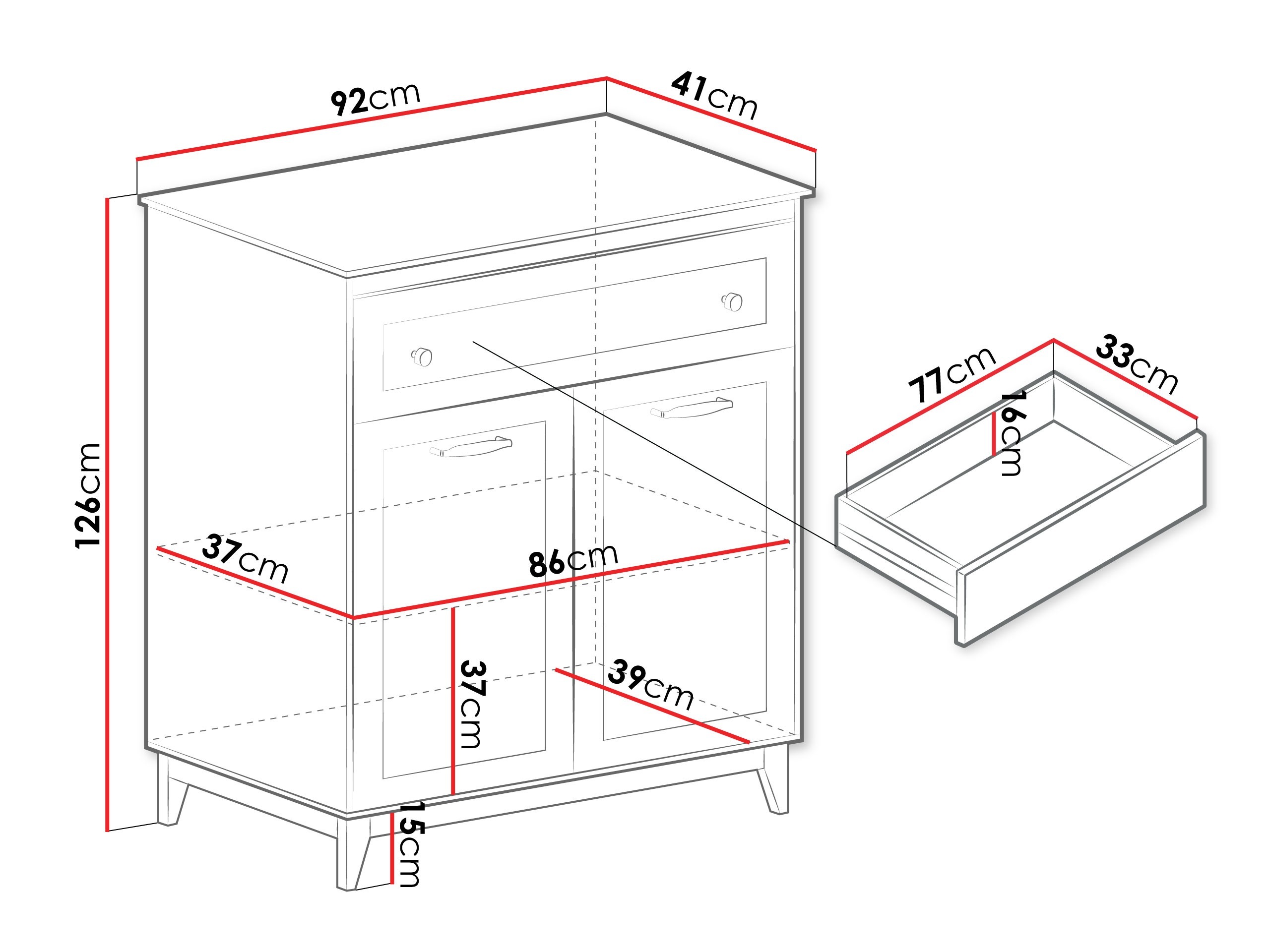 Chest of drawers Sonfera 103