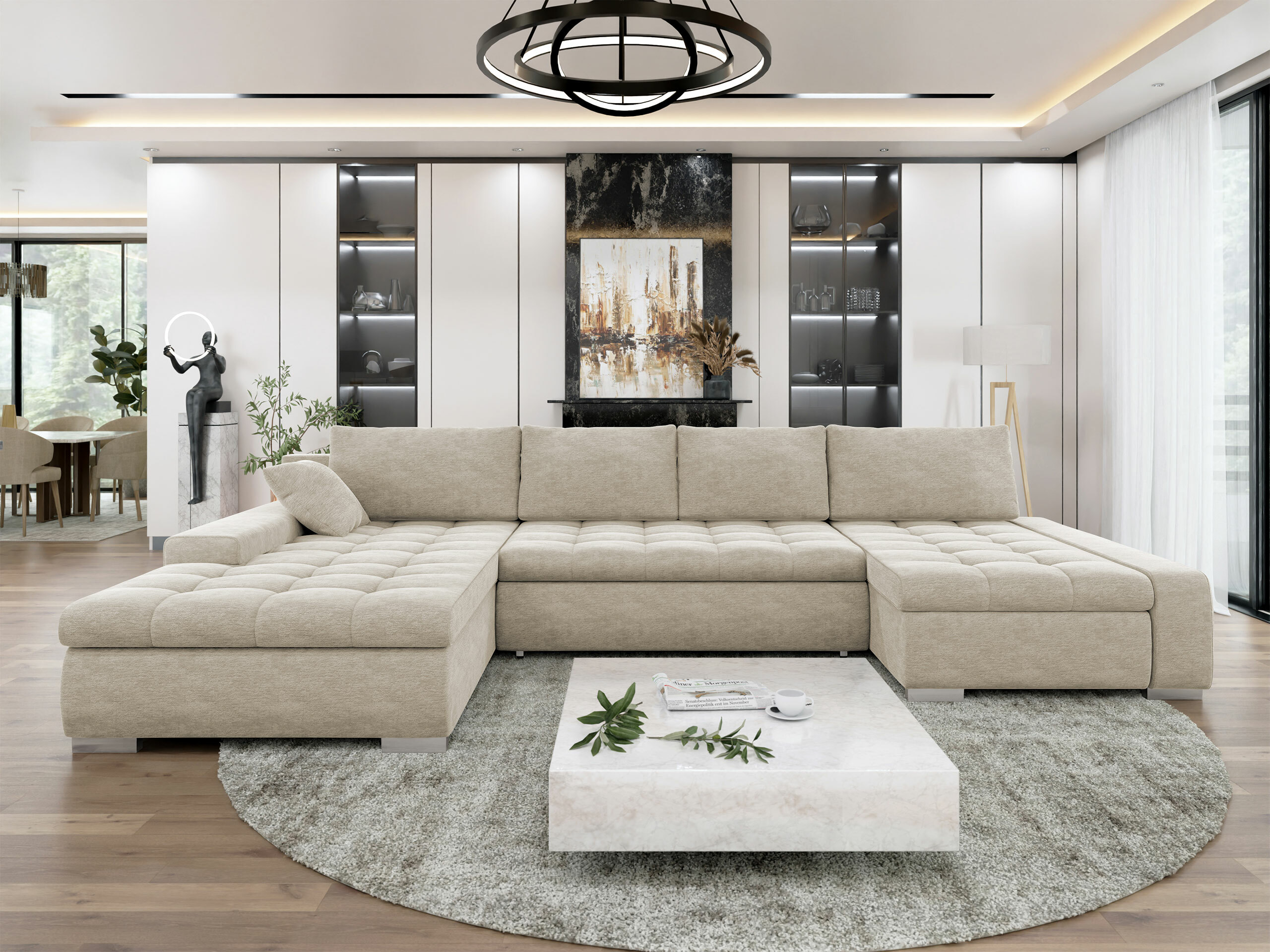 Corner sofa Comfivo Oliva (Nazar 225.02)