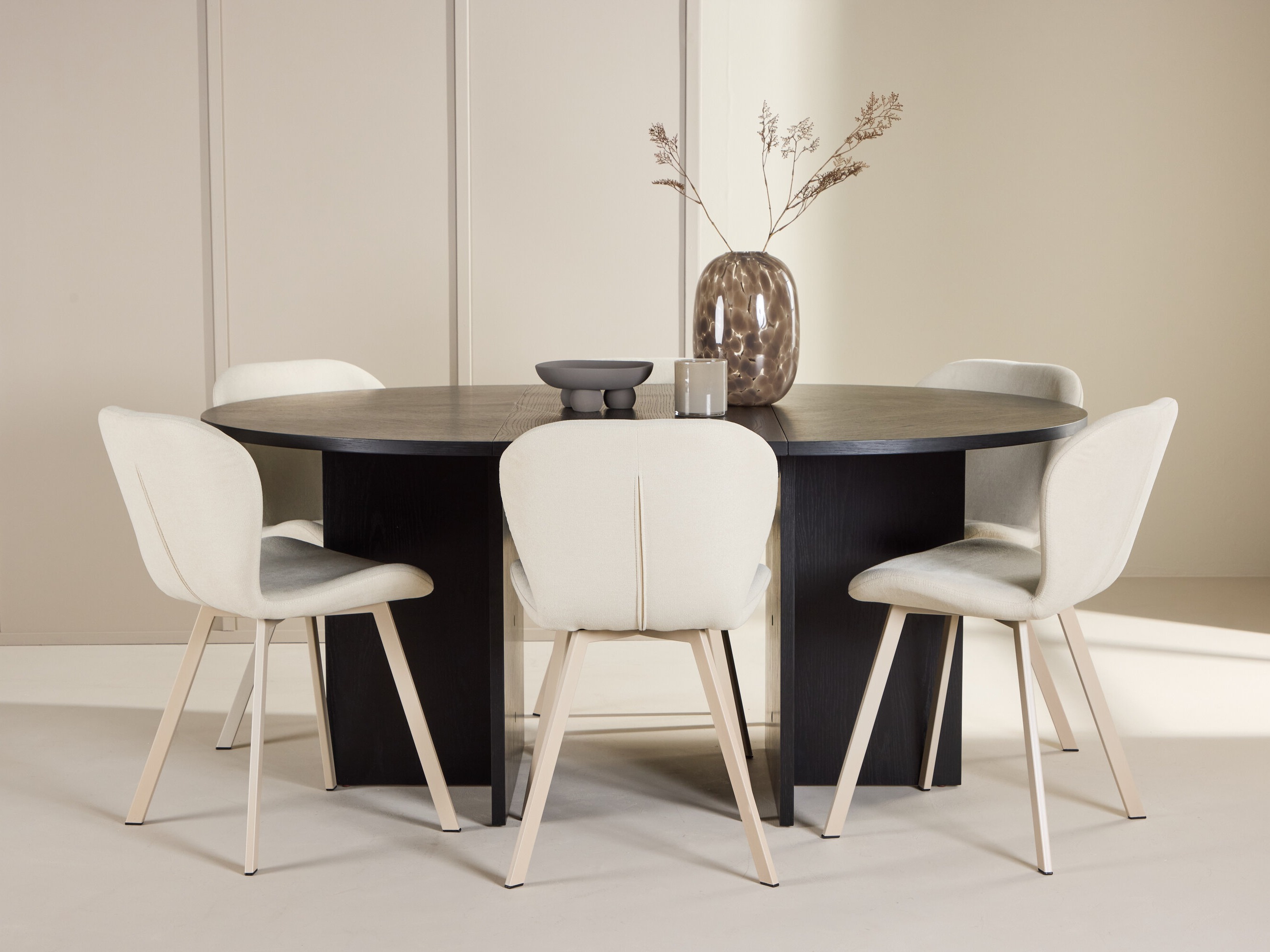 Dining set Dallas 5010 (Black)