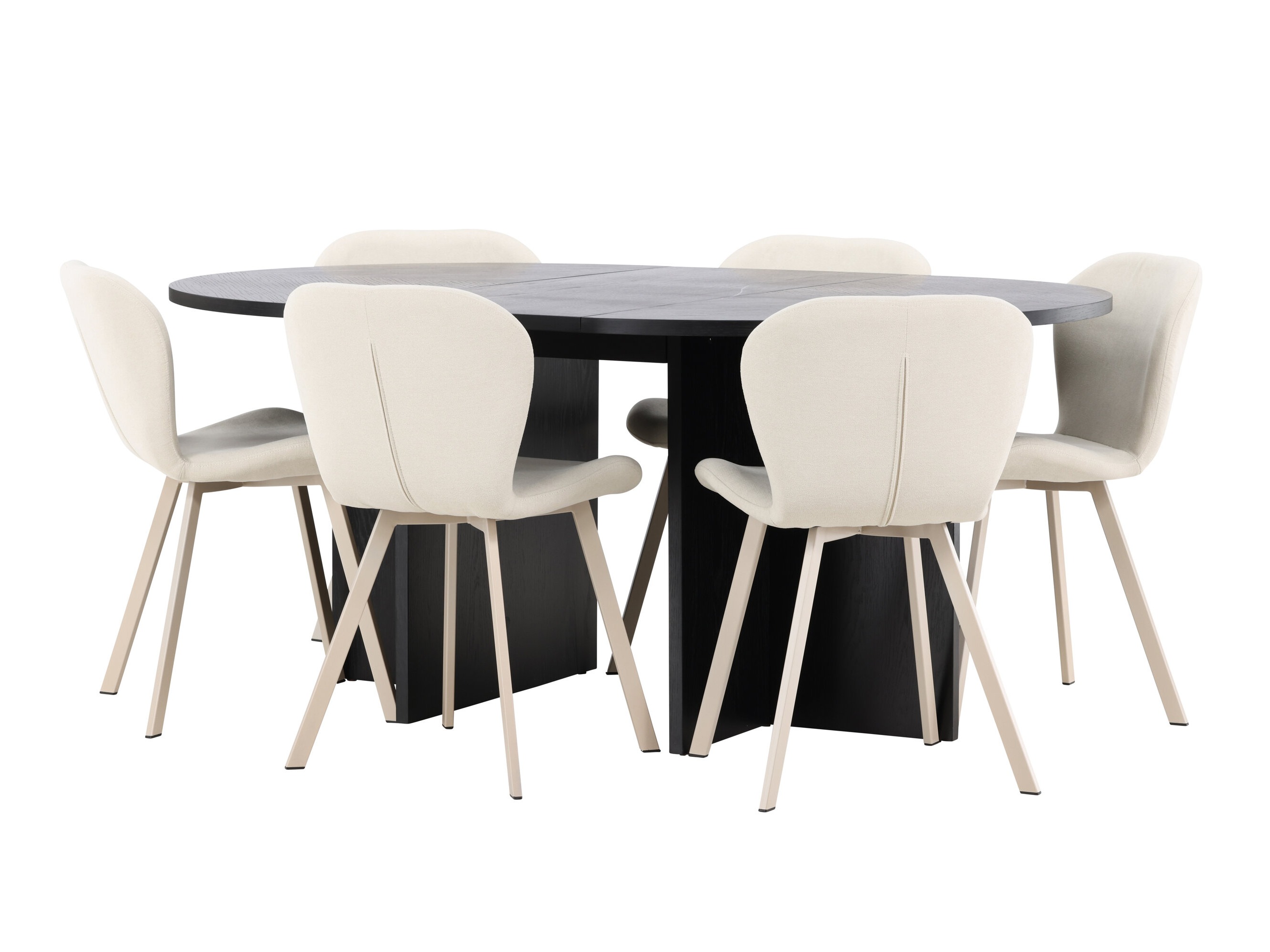 Dining set Dallas 5010 (Black)