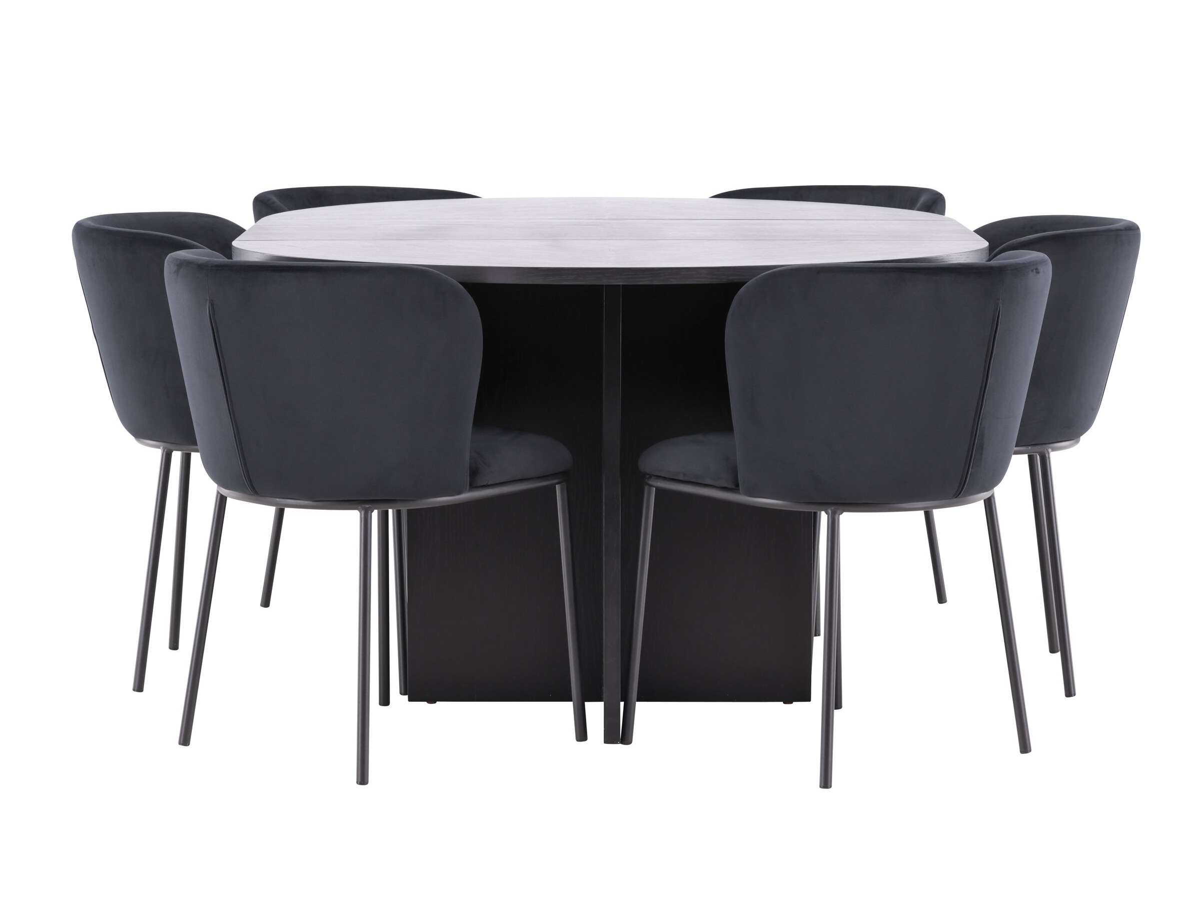 Dining set Dallas 5013 (Black)