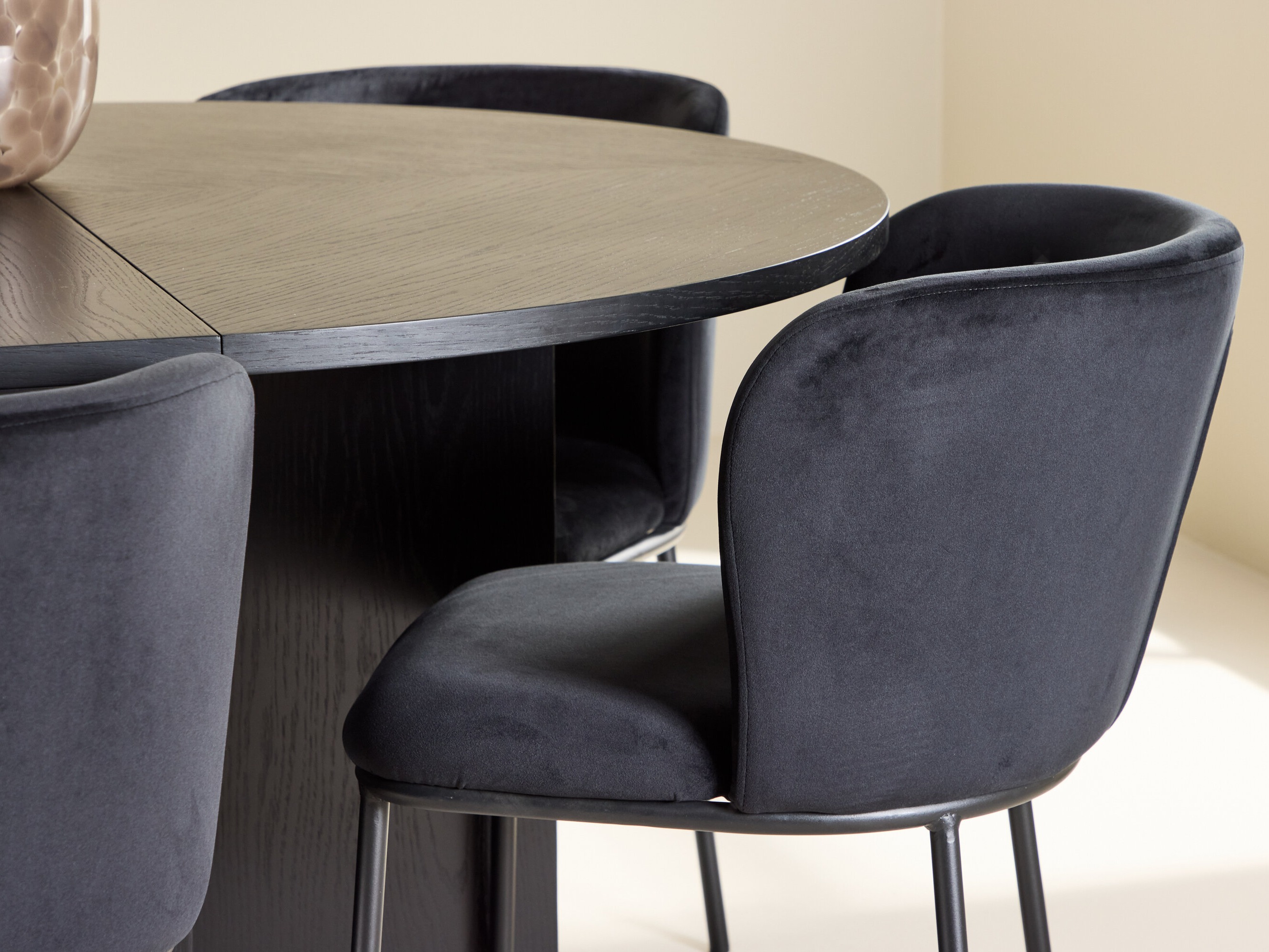 Dining set Dallas 5013 (Black)