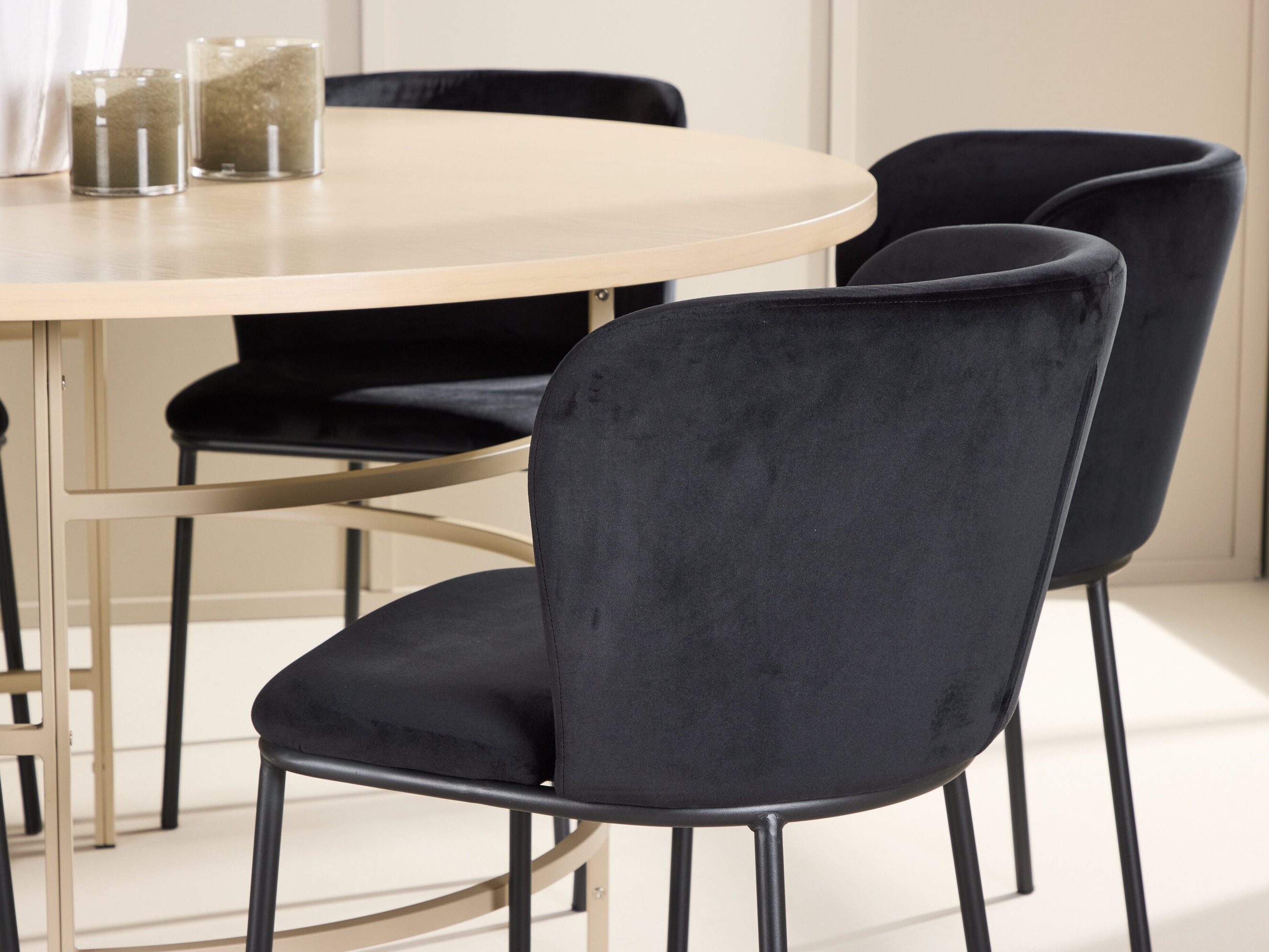 Dining set Dallas 5015 (Light brown)