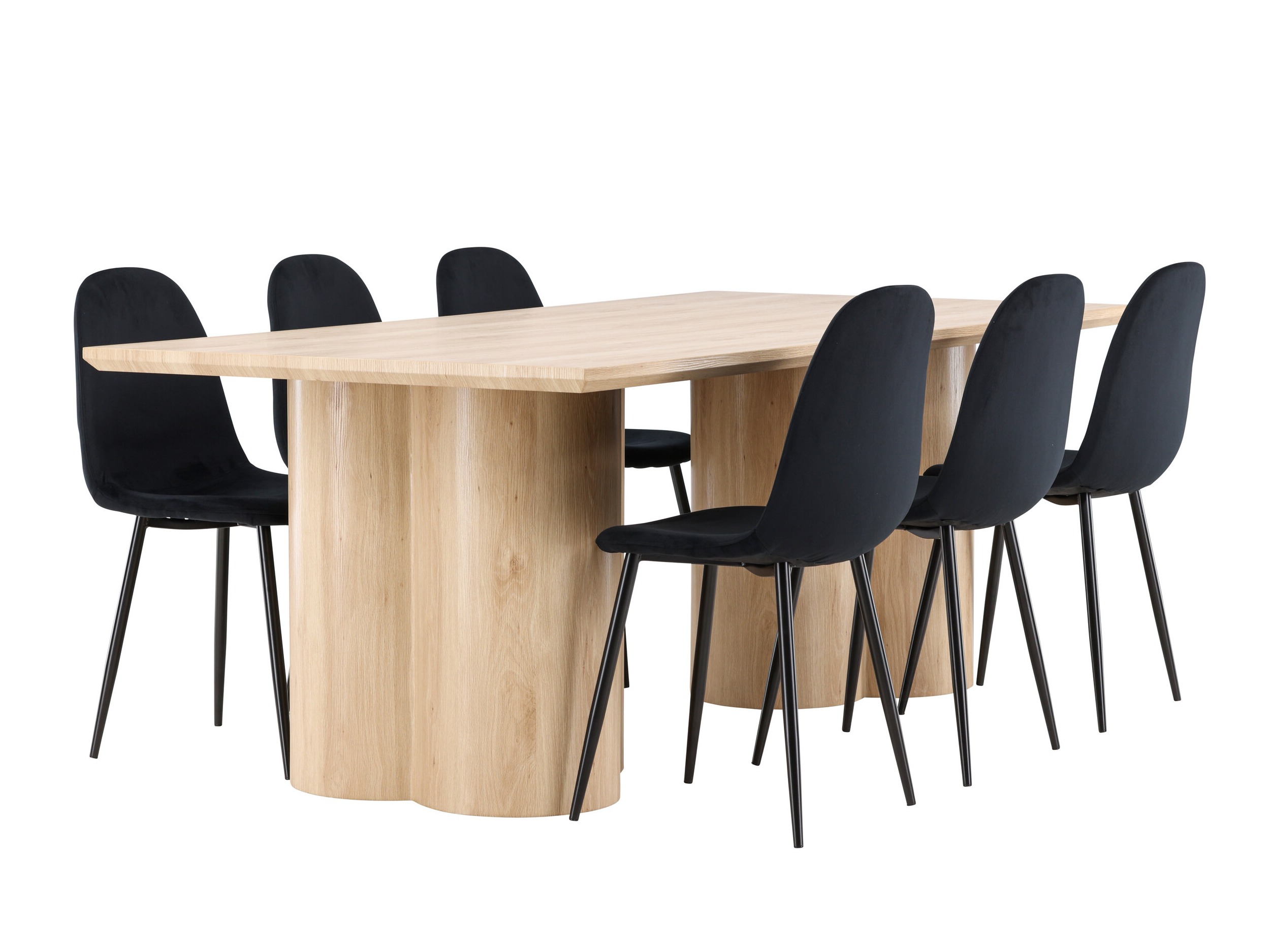 Dining set Dallas 5018 (Black)