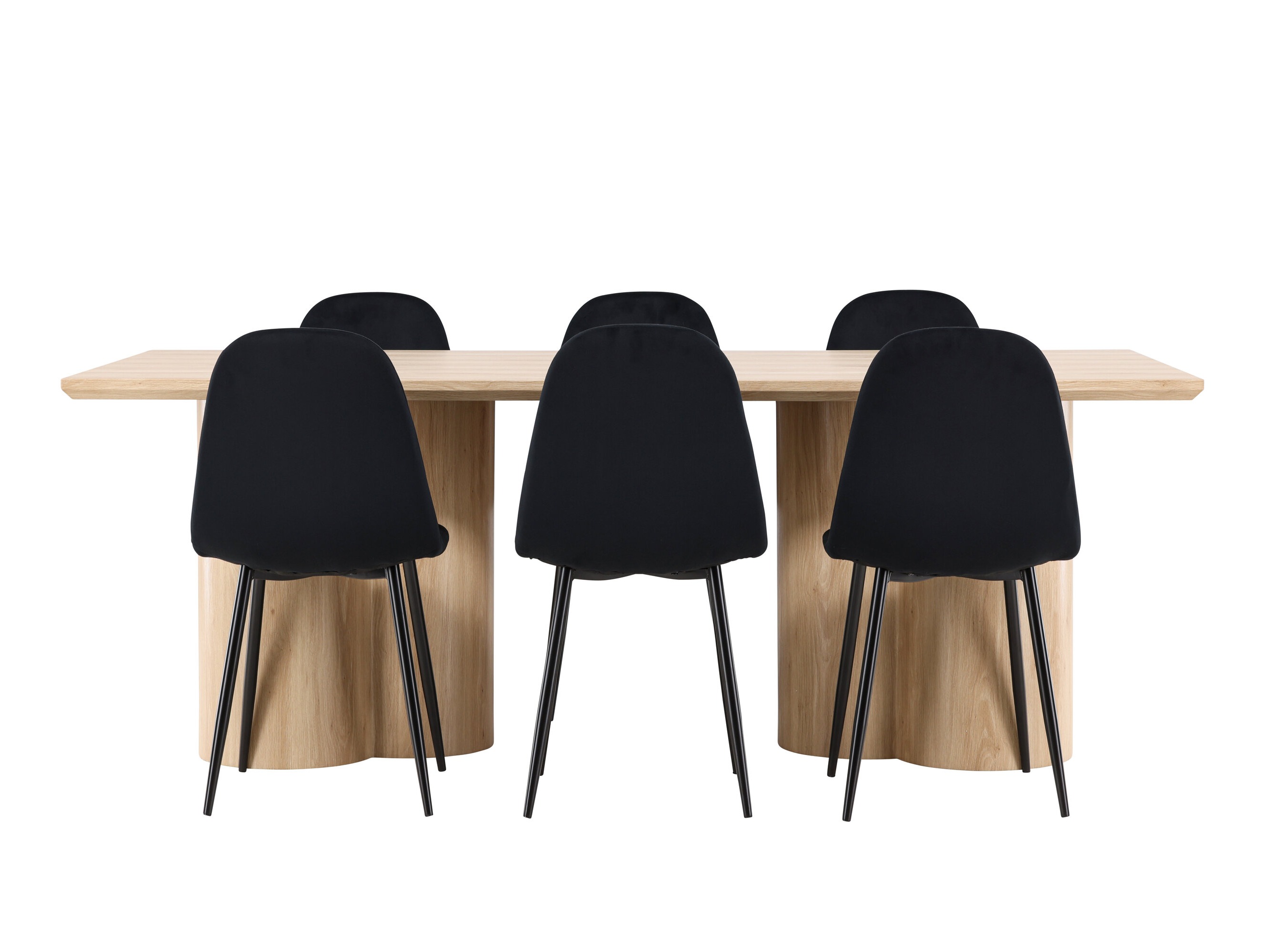 Dining set Dallas 5018 (Black)