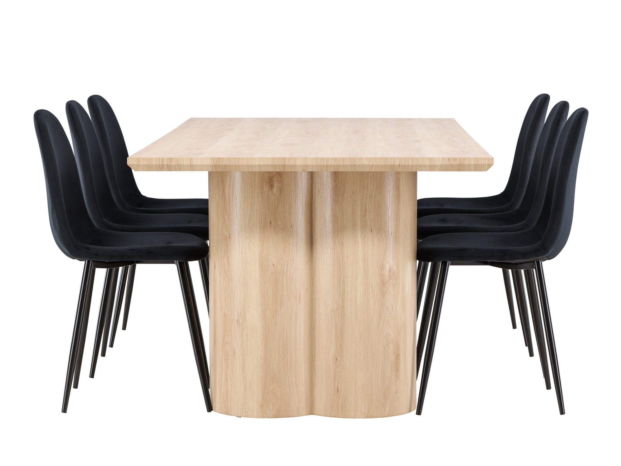 Dining set Dallas 5018 (Black)