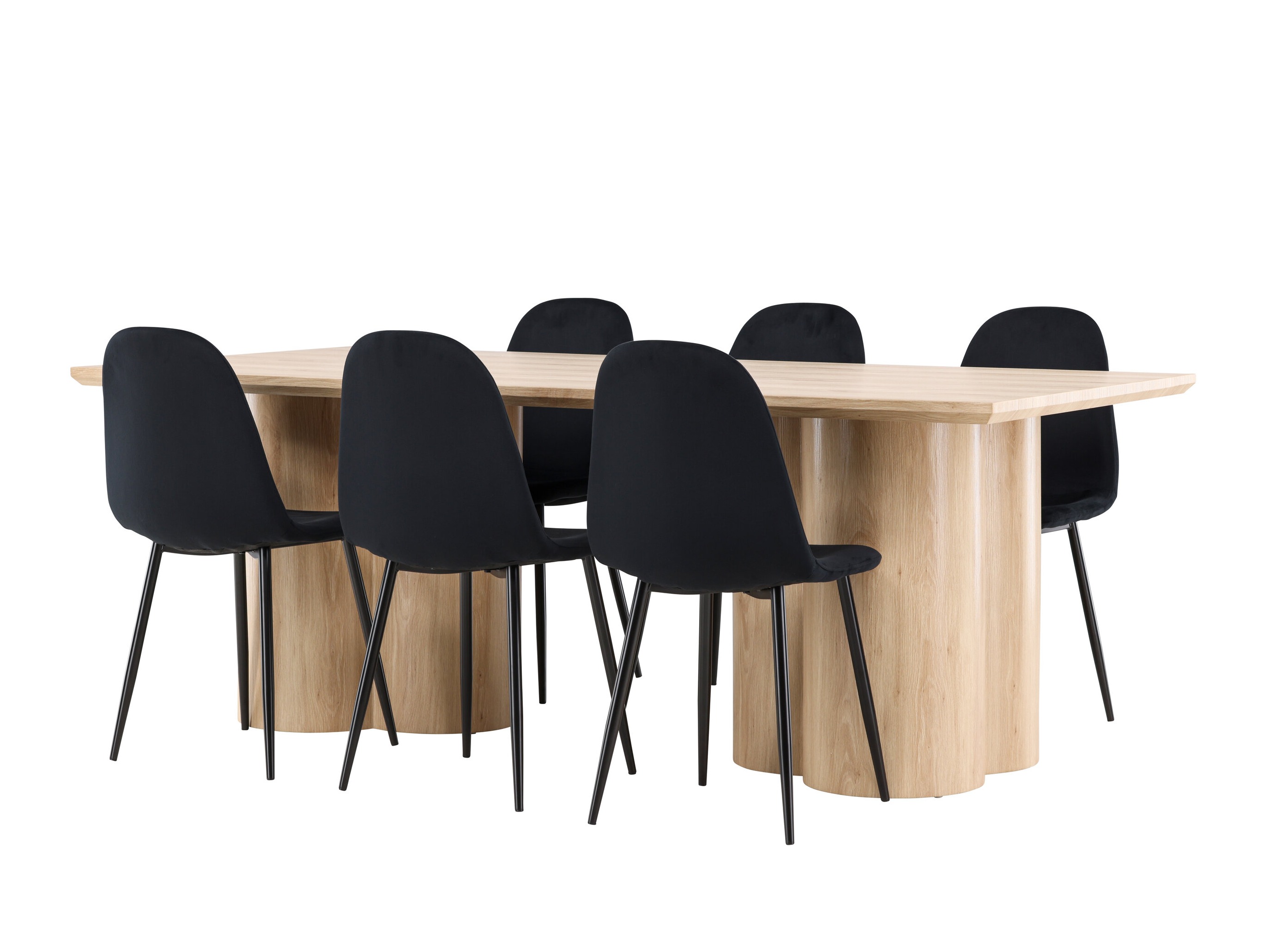 Dining set Dallas 5018 (Black)