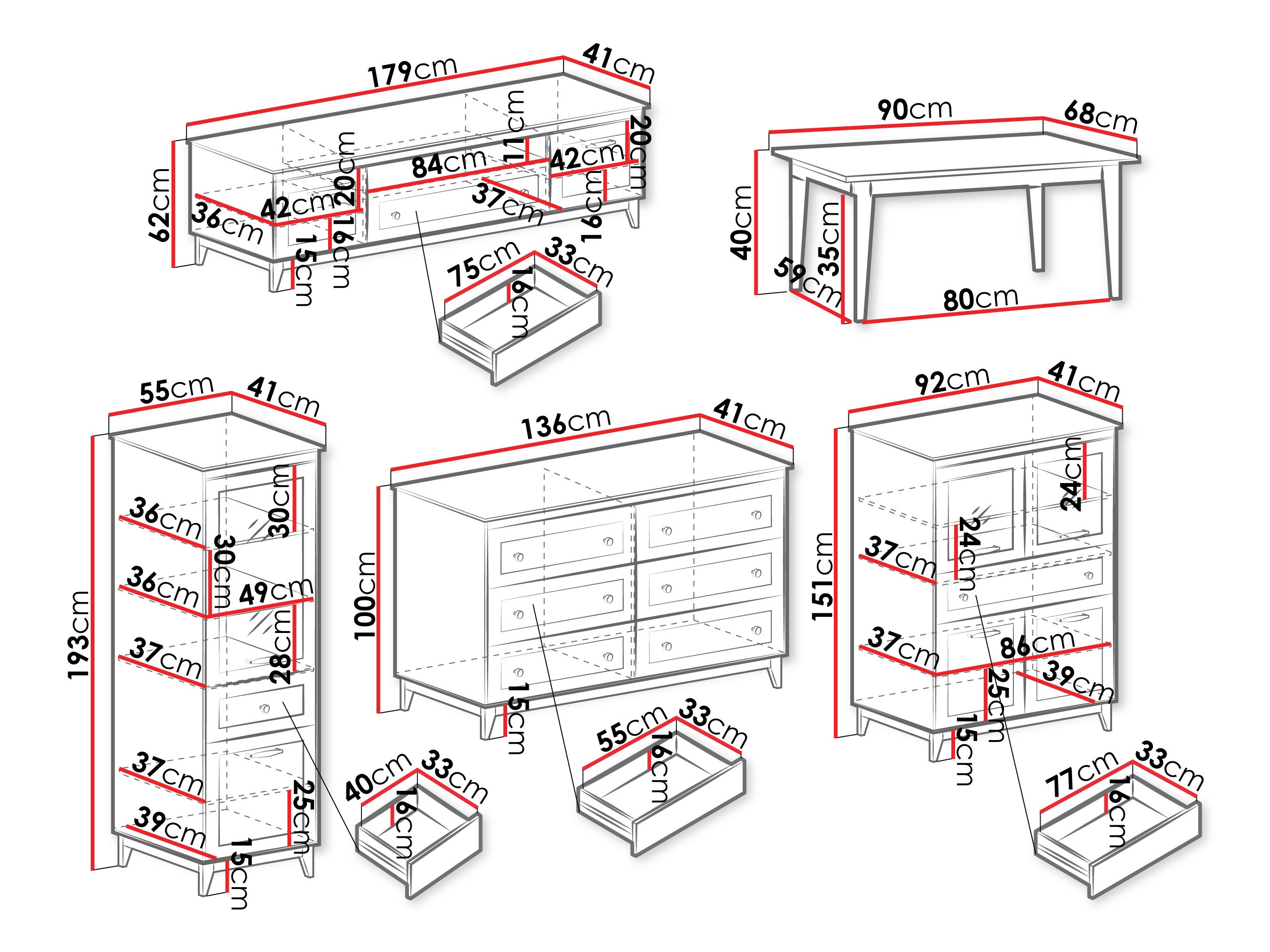Living room set Sonfera 112