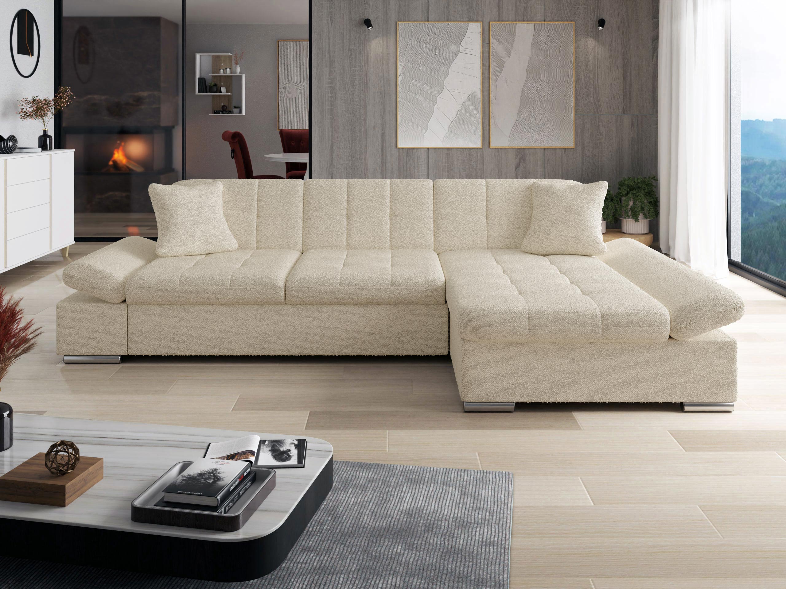 Corner sofa Comfivo Serenitas (Sandu 224.02)
