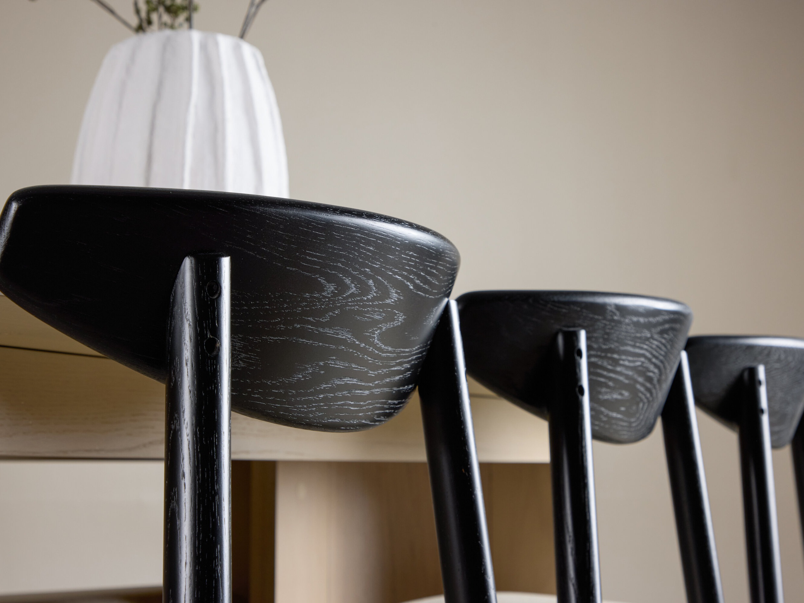 Dining set Dallas 5020 (Black + Beige)