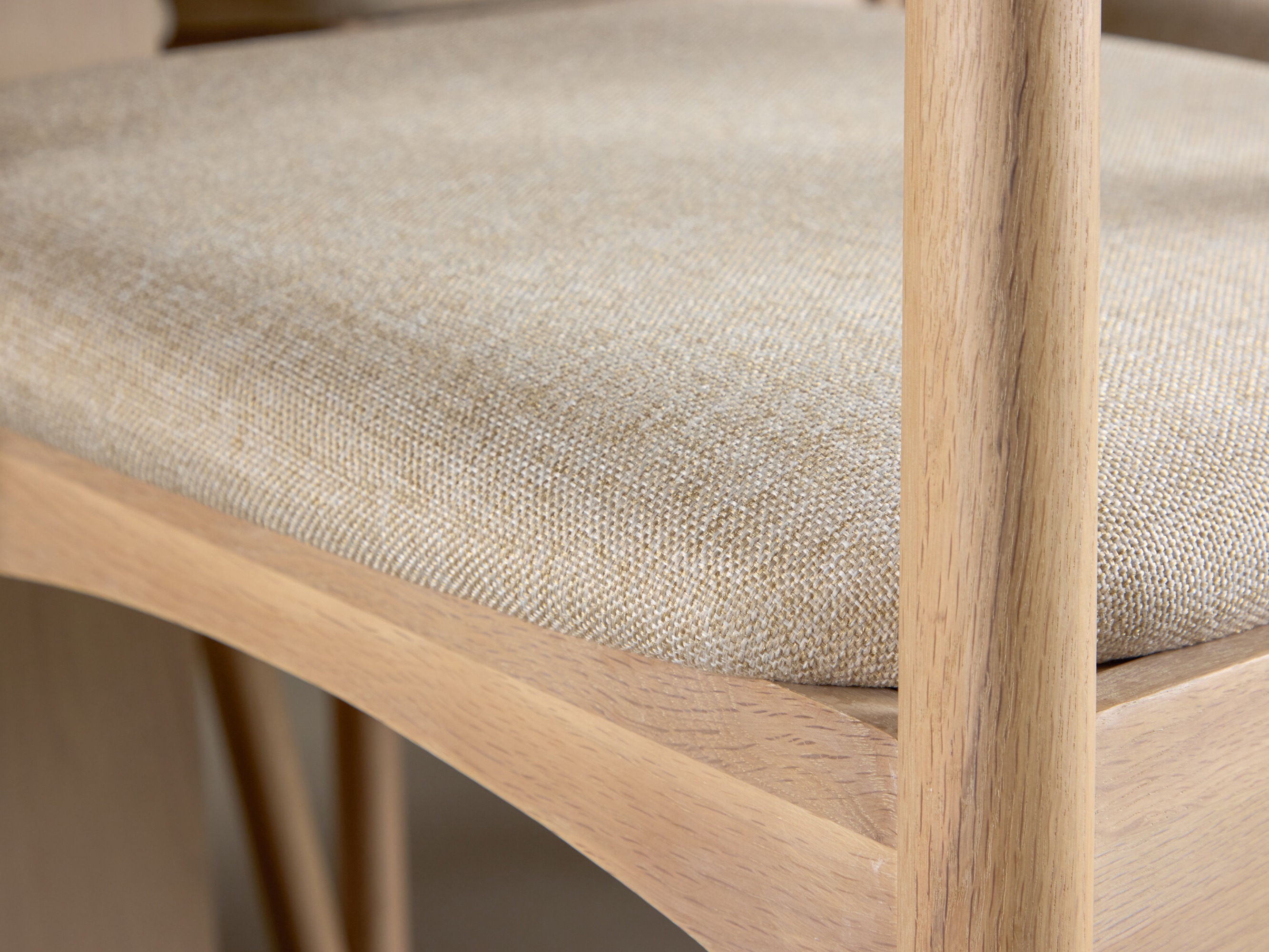 Dining set Dallas 5020 (Light wood + Beige)