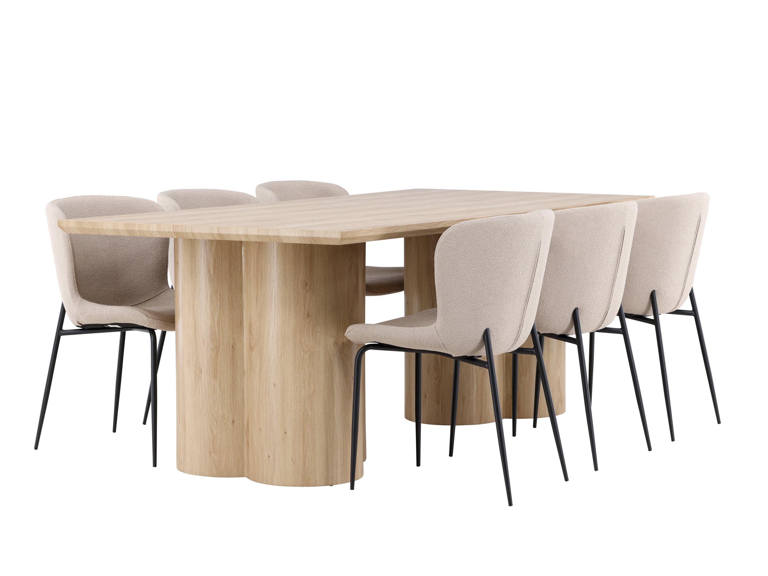 Dining set Dallas 5021 (Beige)