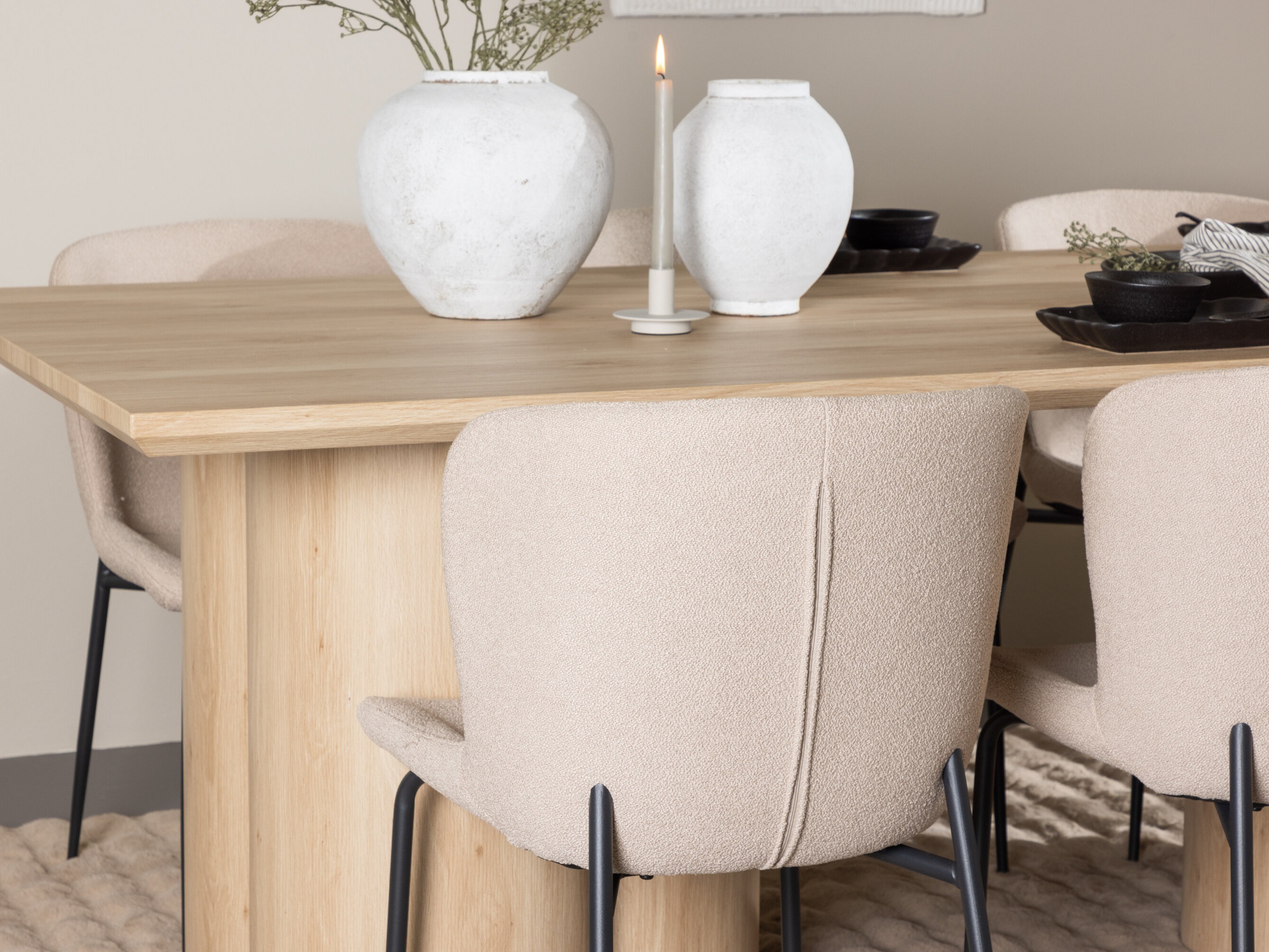 Dining set Dallas 5021 (Beige)