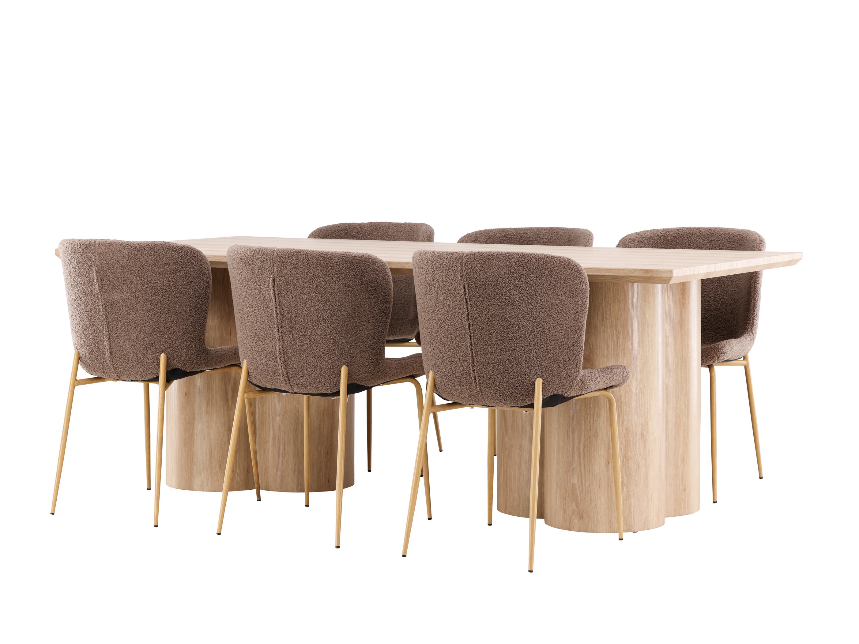 Dining set Dallas 5021 (Brown)