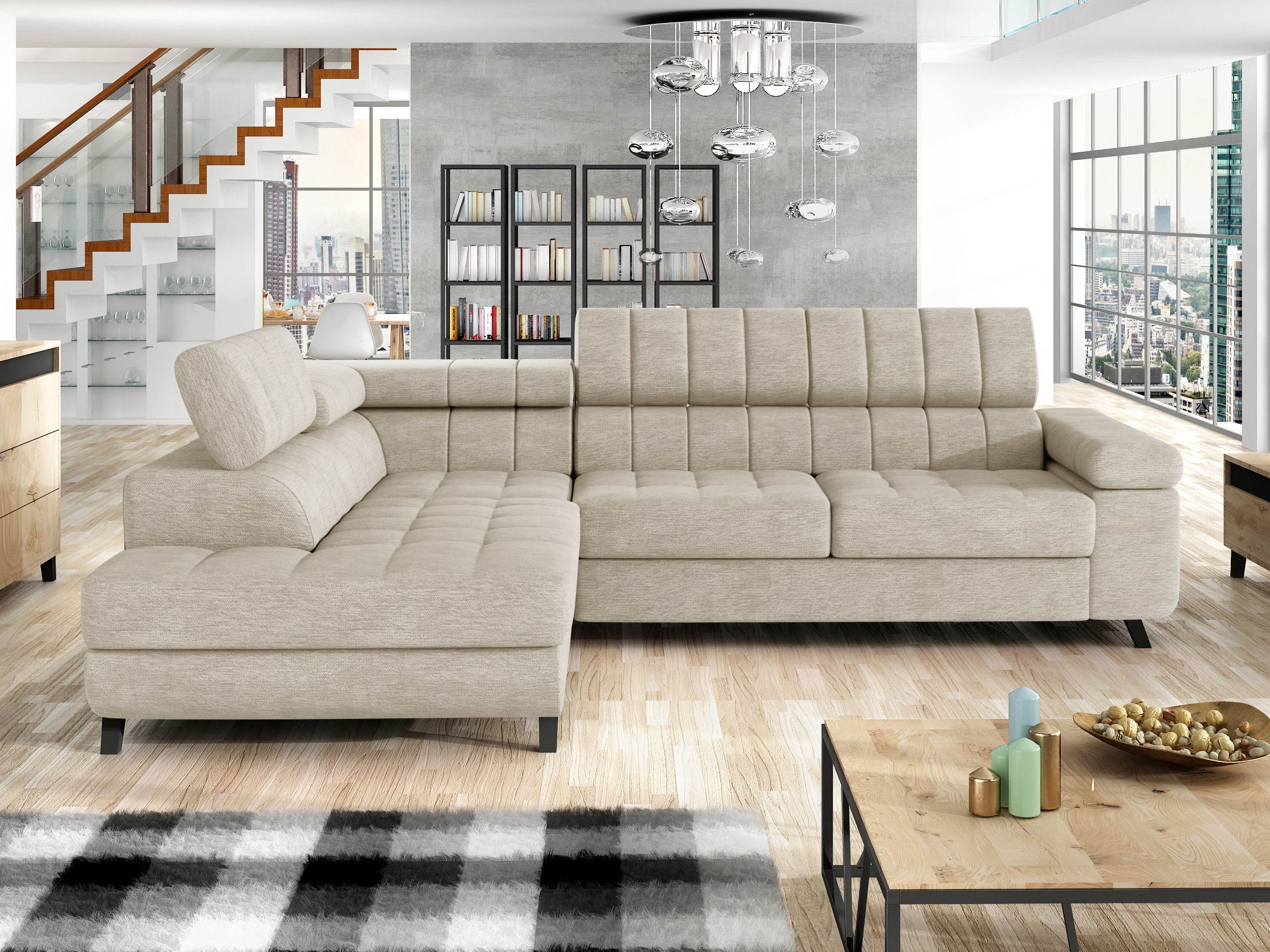 Corner sofa Comfivo Agnus (Nazar 225.02)