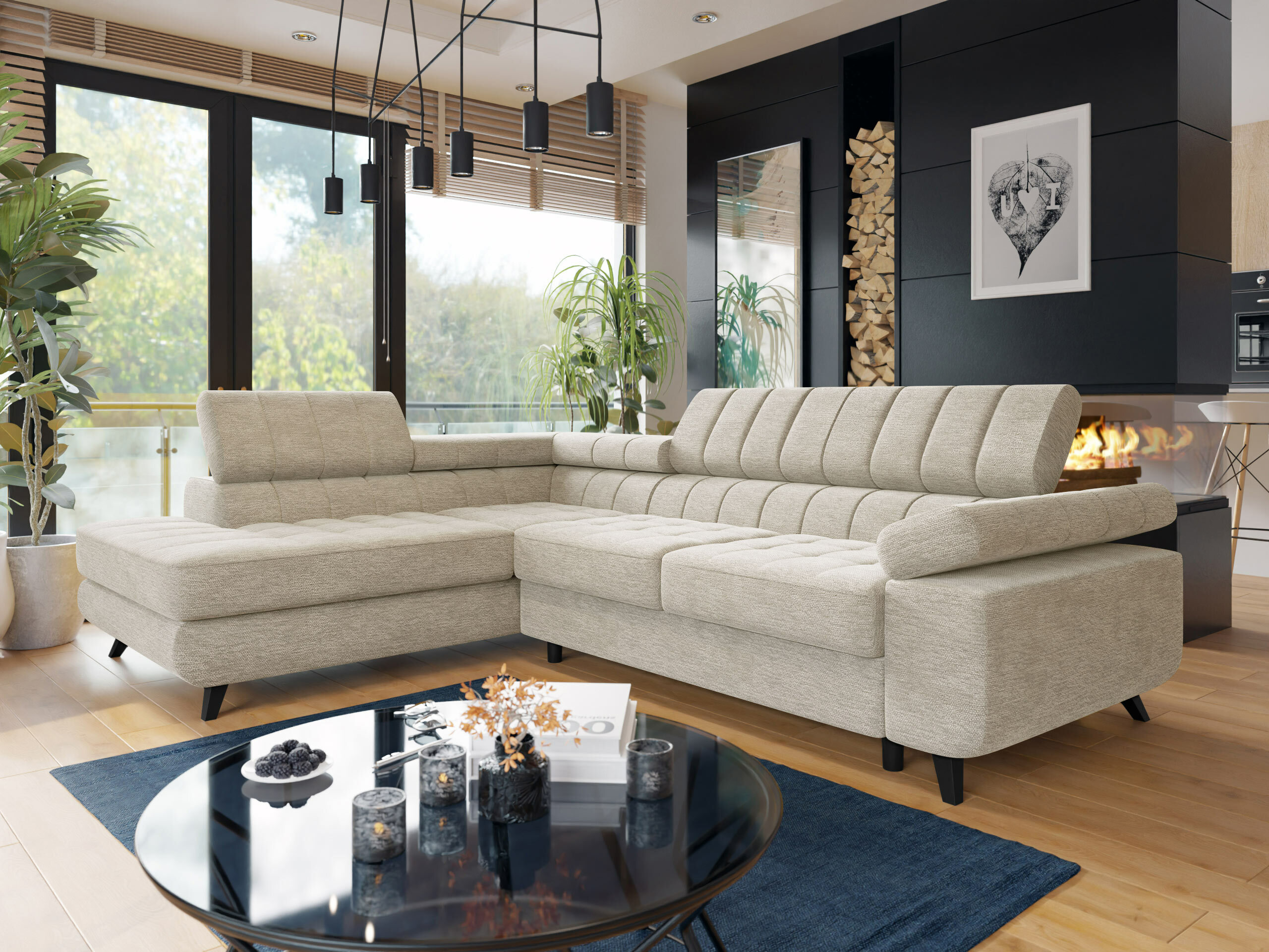 Corner sofa Comfivo Agnus (Nazar 225.02)