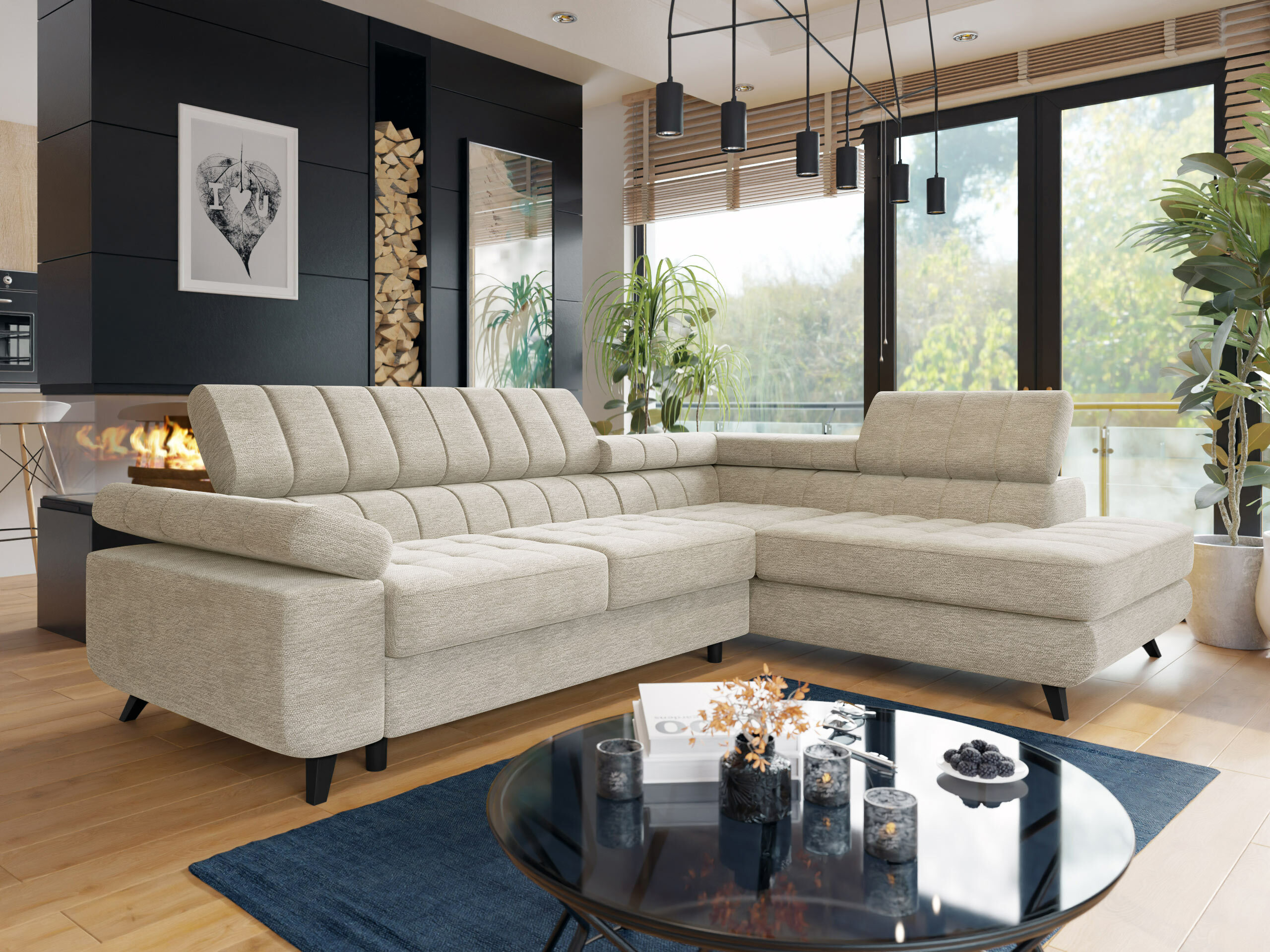 Corner sofa Comfivo Agnus (Nazar 225.02)